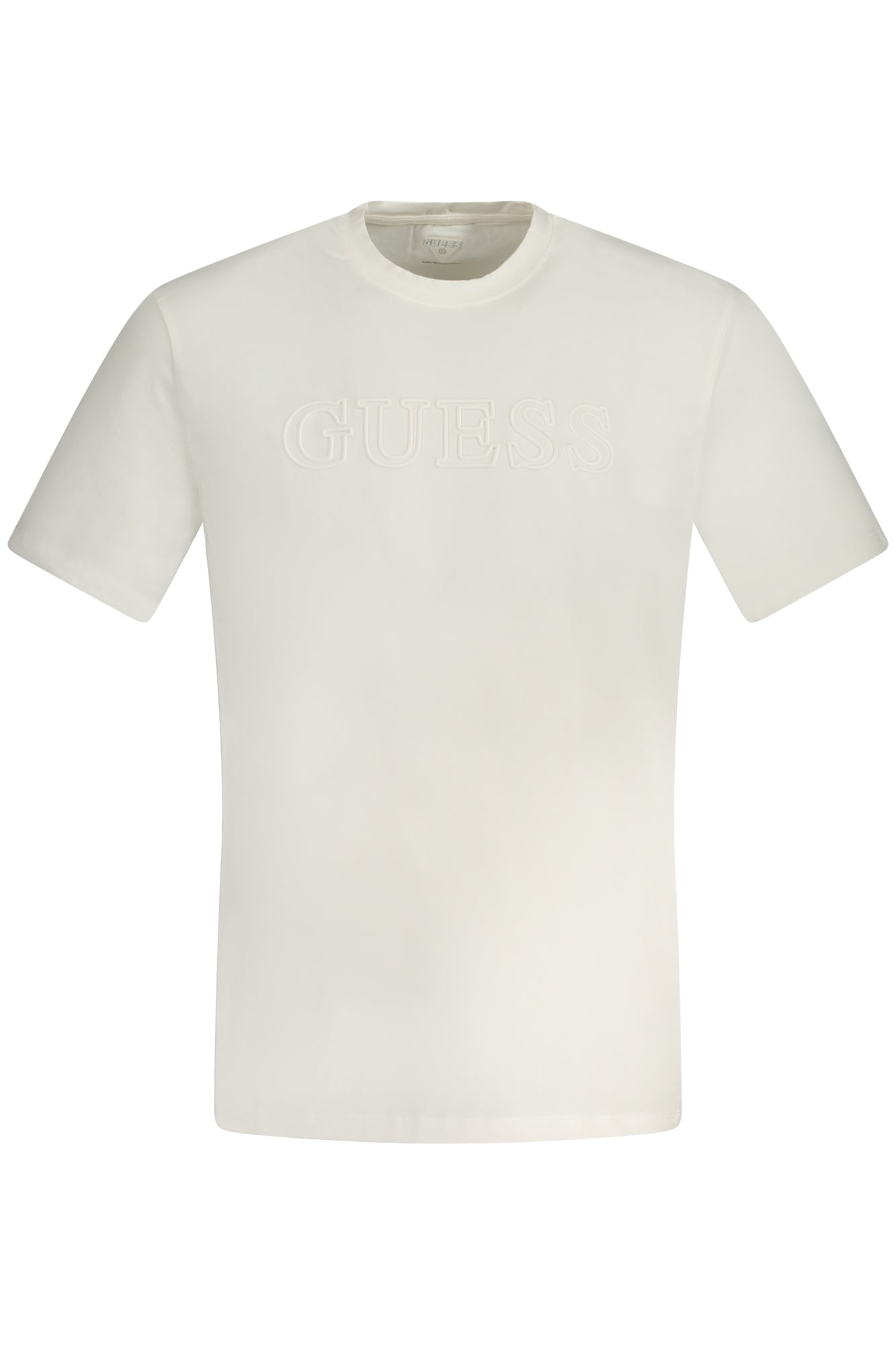 Z2YI11J1314_BISCFY – Herren Kurzarm T-Shirt Weiß aus Bio-Baumwolle mit Druck und Logo – Größe: L, XL – Farbe: Bianco