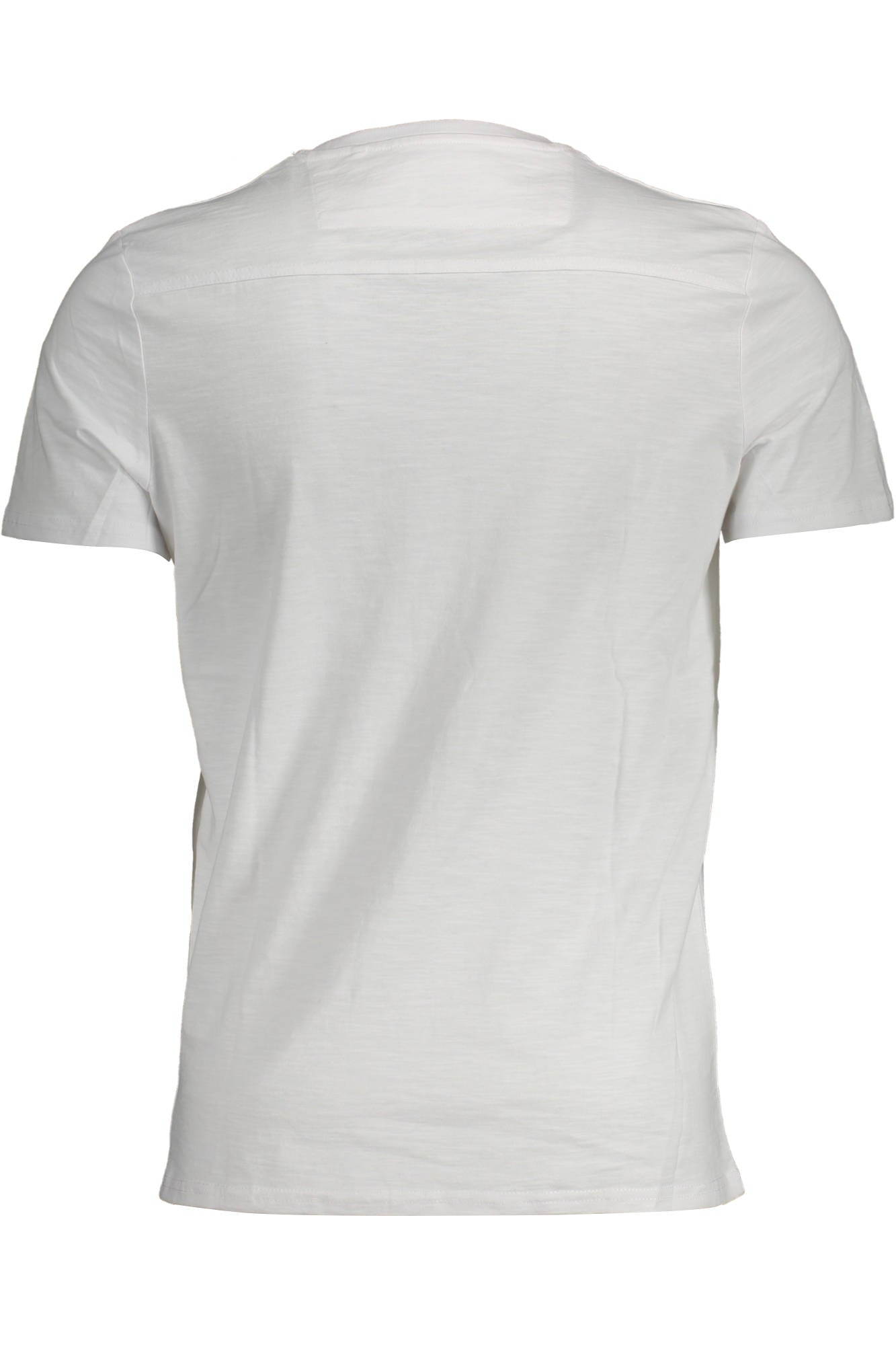 M0YI54K6XN0_BIANCO_TWHT – Herren Slim Fit T-Shirt Weiß mit Logo und Rundhalsausschnitt – Größe: 2XL – Farbe: Bianco