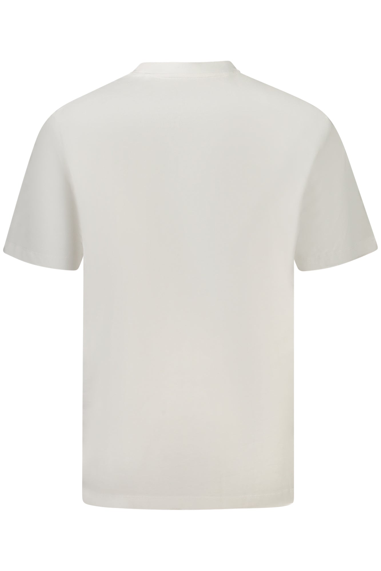 M4YI46K8FQ4_BIG011 – Oversize Herren T-Shirt Weiß aus Bio-Baumwolle mit Logo-Applikation – Größe: S, M, L, XL, 2XL – Farbe: Bianco