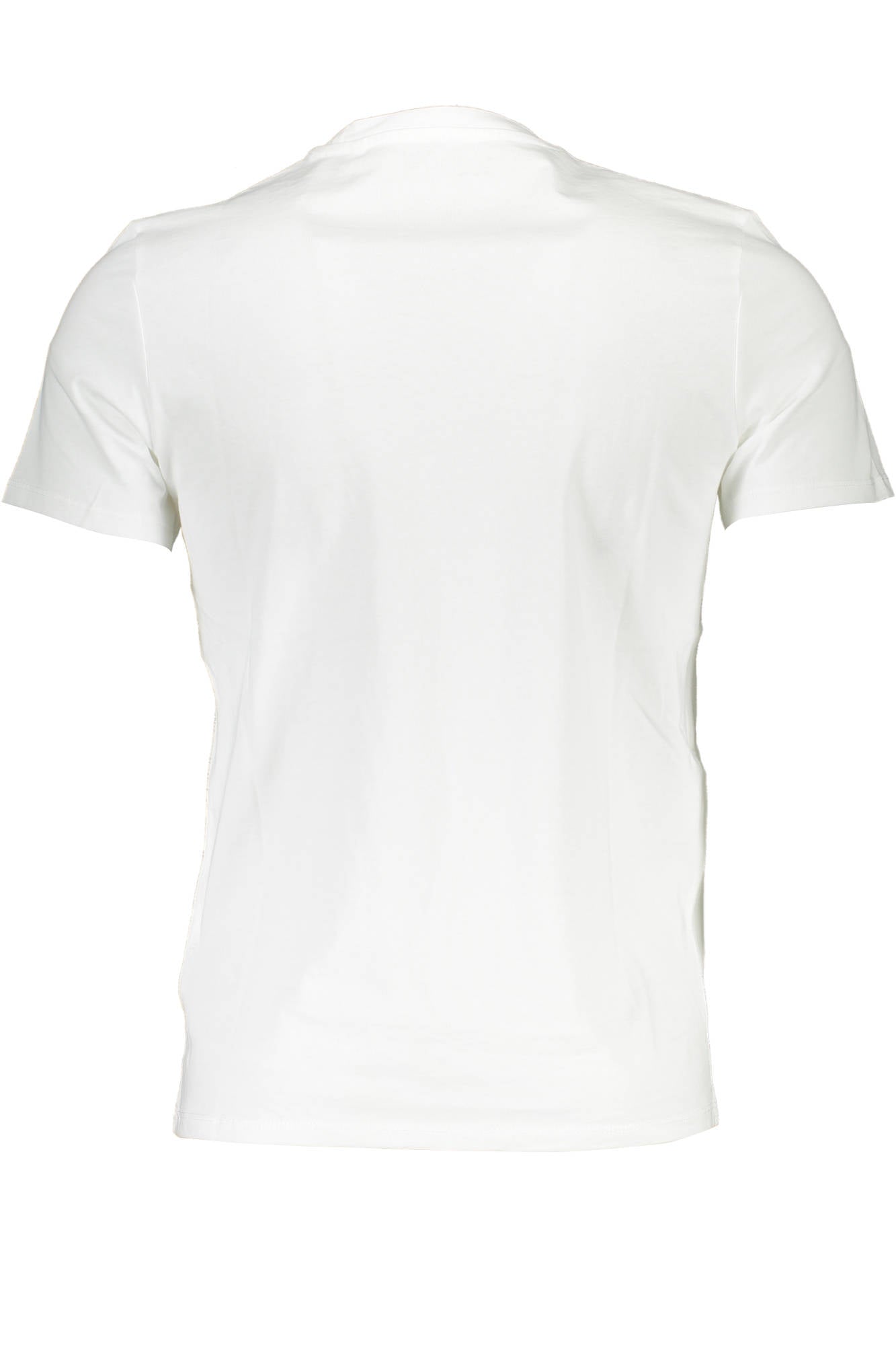 M1RI71I3Z11_BIANCO_TWHT – Weißes Herren T-Shirt: Schlanker Schnitt, Kurzarm, mit Logo-Druck – Größe: 2XL – Farbe: Bianco
