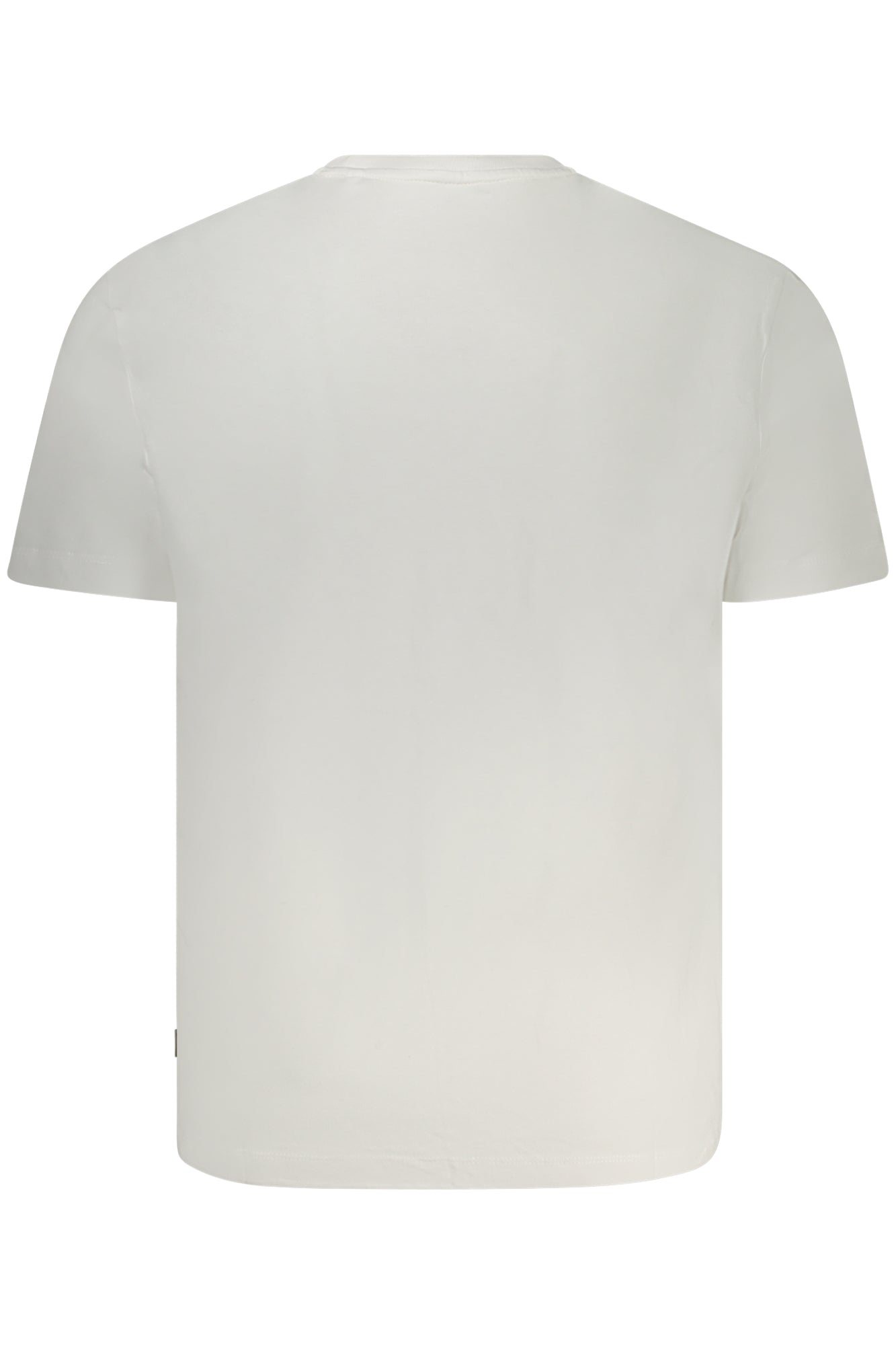 M5RI75K8FQ4_BIG011 – Herren T-Shirt Weiß Kurzarm Regular Fit Bio-Baumwolle Rundhals – Größe: S, M, L, 2XL – Farbe: Bianco