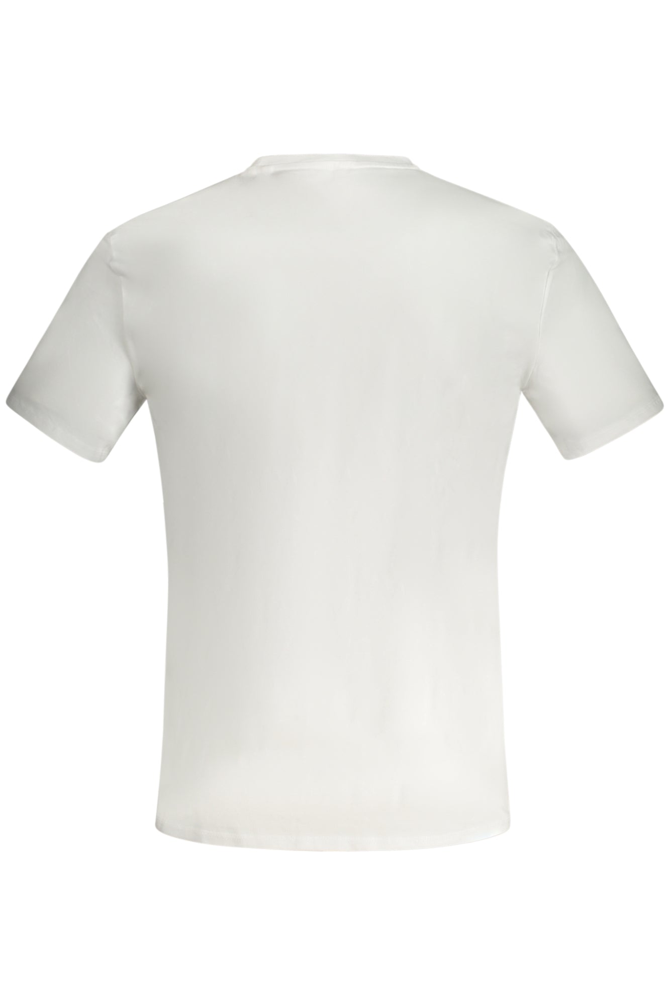 F4GI00J1311_BIG011 – Herren Bio-Baumwolle T-Shirt Weiß – Kurzarm mit Logodruck – Größe: XL, M, L – Farbe: Bianco