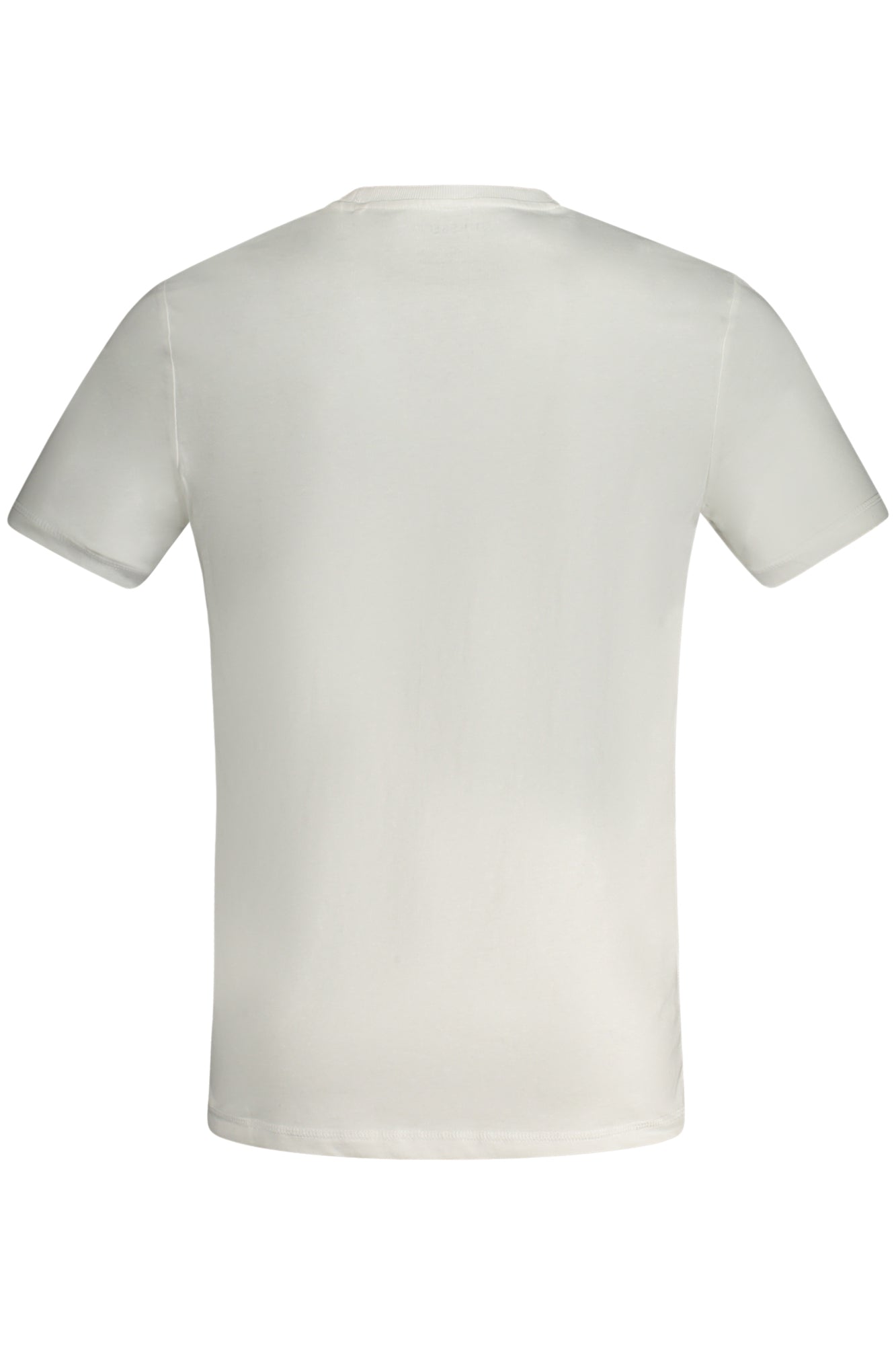 M4GI92I3Z14_BIG011 – Herren Slim Fit T-Shirt aus Bio-Baumwolle - Weiß mit Stickerei – Größe: XL – Farbe: Bianco