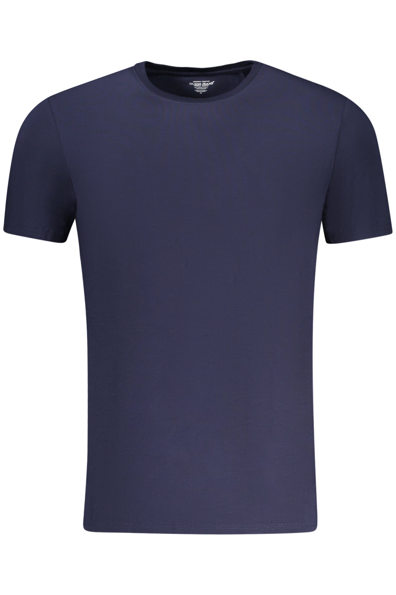 M4BZ38KBF92_BLA71W – Stylisches Herren Kurzarm-T-Shirt Blau mit Rundhals und Logo-Design – Größe: S, M, L, XL, 2XL – Farbe: Blu