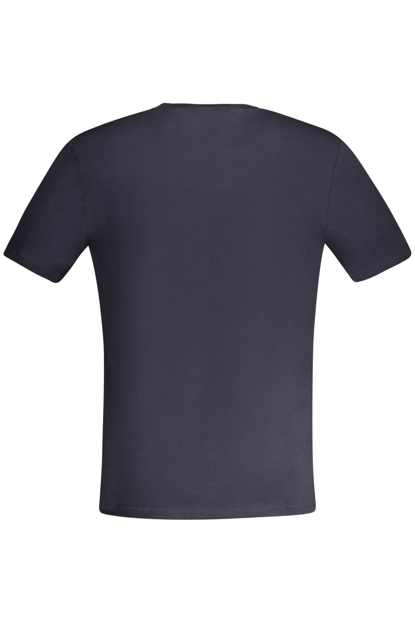 M4GI61J1314_BLG7V2 – Herren Slim Fit T-Shirt Blau aus Bio-Baumwolle mit Print & Logo – Größe: S, M, L, XL – Farbe: Blu