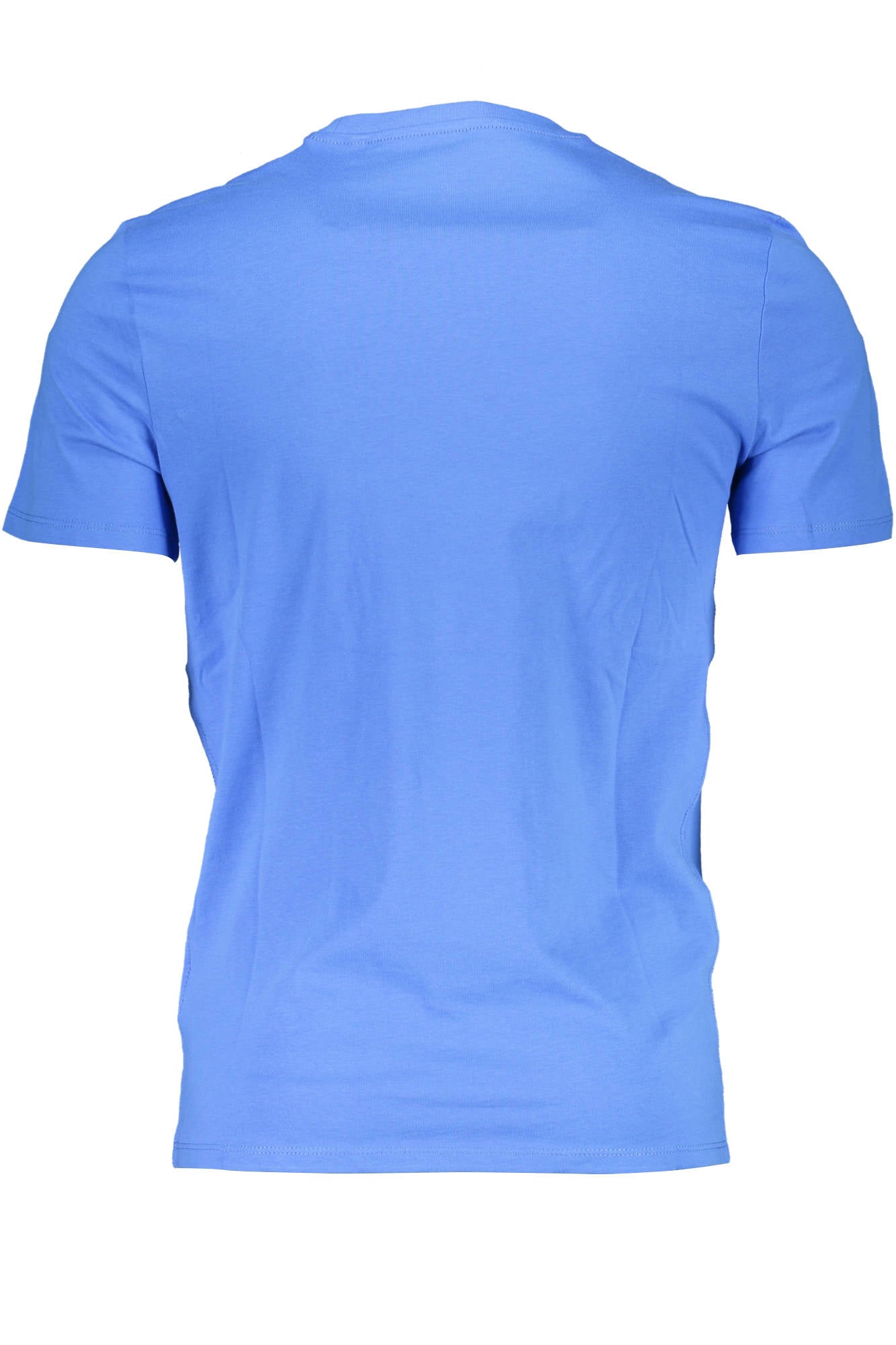 M1RI71I3Z11_BLU_G7DQ – Stylisches Blaues Herren-T-Shirt mit Druck und Rundhalsausschnitt – Größe: 2XL – Farbe: Blu