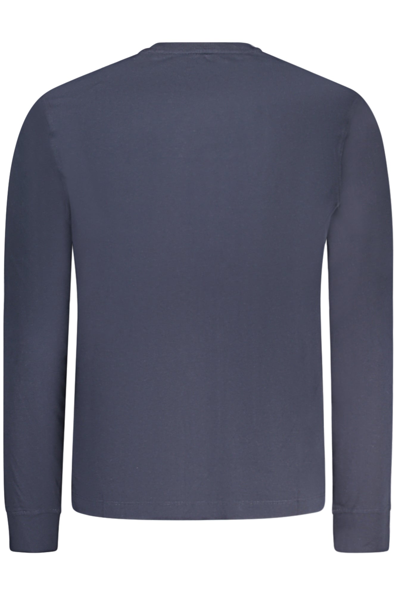 M5RI84K8HM0_BLA71W – Herren T-Shirt Blau Kurzarm Regular Fit Rundhals Bio-Baumwolle – Größe: S – Farbe: Blu