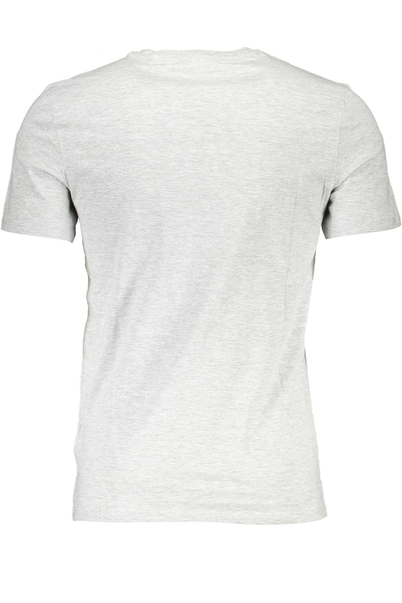 M1RI71I3Z11_GRIGIO_LHY – Graues Herren T-Shirt: Schmaler Schnitt, Rundhals & Logo-Druck – Größe: XL, 2XL – Farbe: Grigio