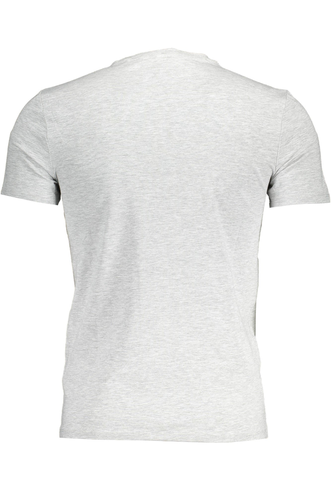 M0YI24J1300_GRIGIO_LHY – Graues Herren T-Shirt mit Logo und Rundhalsausschnitt - Kurzarm – Größe: 2XL – Farbe: Grigio