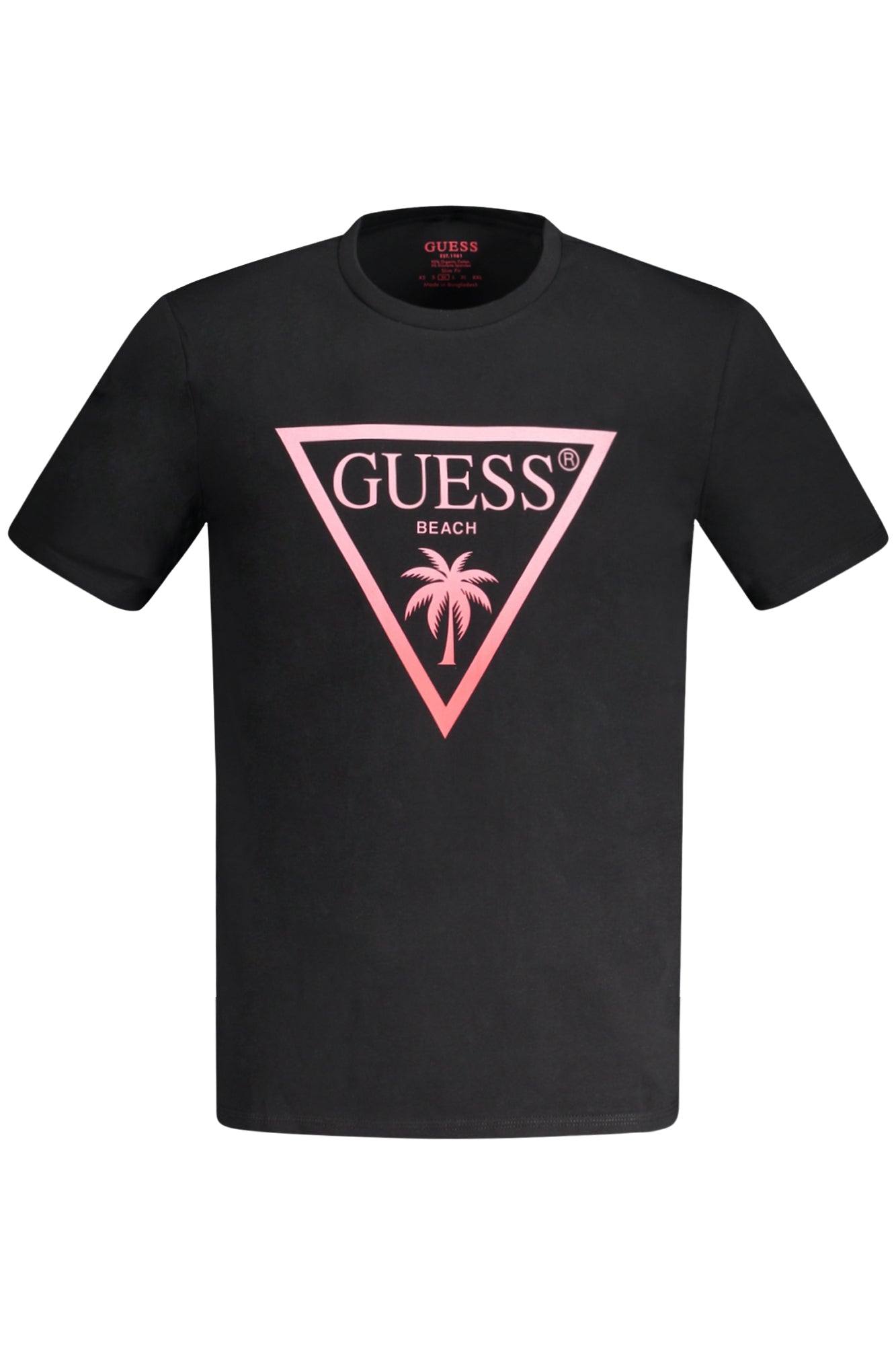 F4GI00J1311_NEJBLK – Herren Kurzarm T-Shirt Schwarz aus Bio-Baumwolle mit Logo-Druck – Größe: S, M, L – Farbe: Nero