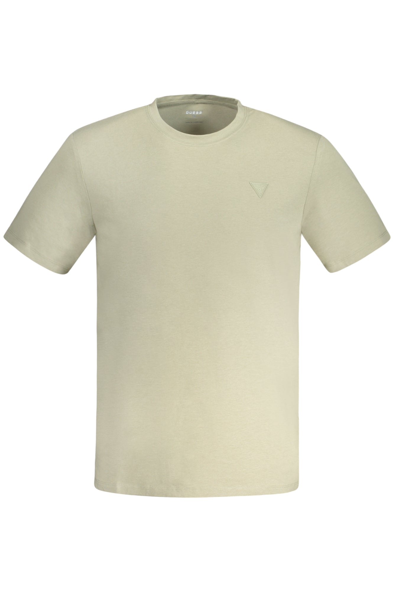 Z2YI12JR06K_VEA810 – Herren Kurzarm T-Shirt in Grün mit Applikation und Rundhalsausschnitt – Größe: M, L – Farbe: Verde