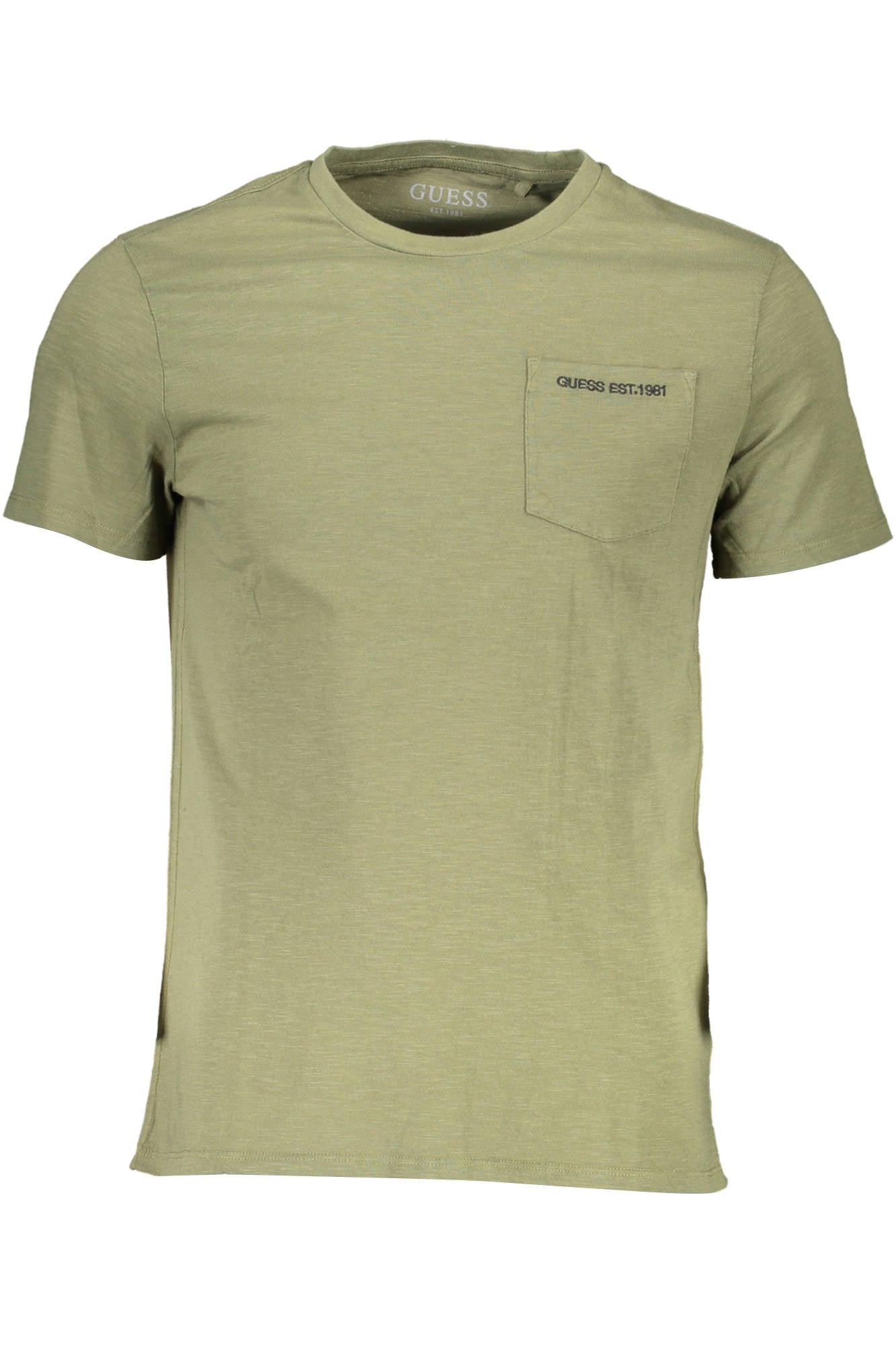 M1GI97K6XN1_VERDE_G8DA – Herren T-Shirt Grün aus Bio-Baumwolle mit Logo-Stickerei – Größe: S, XL, M, L – Farbe: Verde