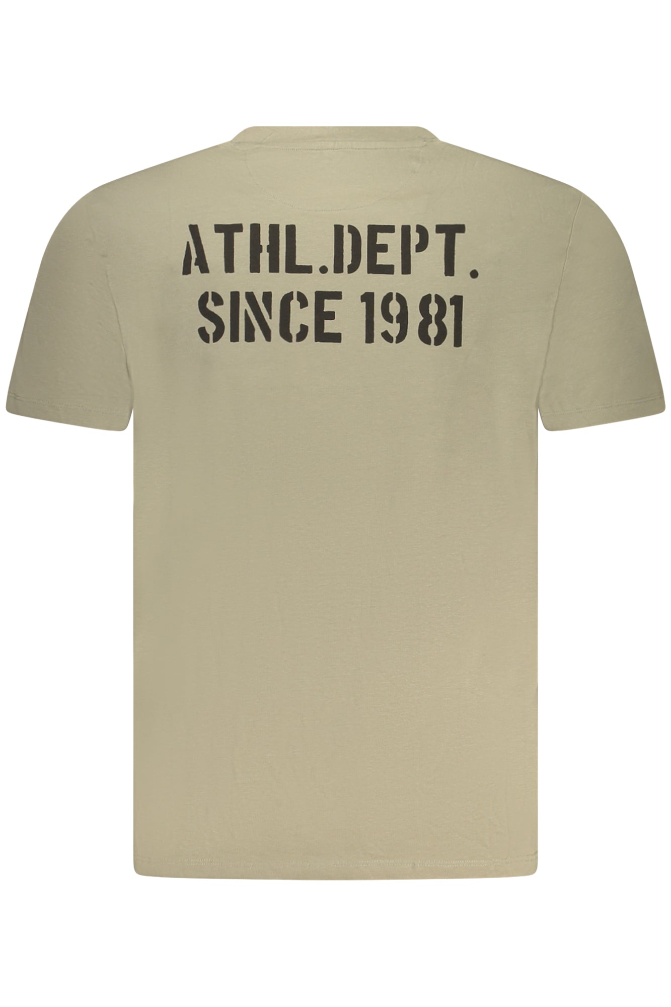 Z5RI14J1314_VEG855 – Herren Grün Kurzarm-T-Shirt aus Bio-Baumwolle mit Logo-Druck – Größe: XS, S, M, L – Farbe: Verde