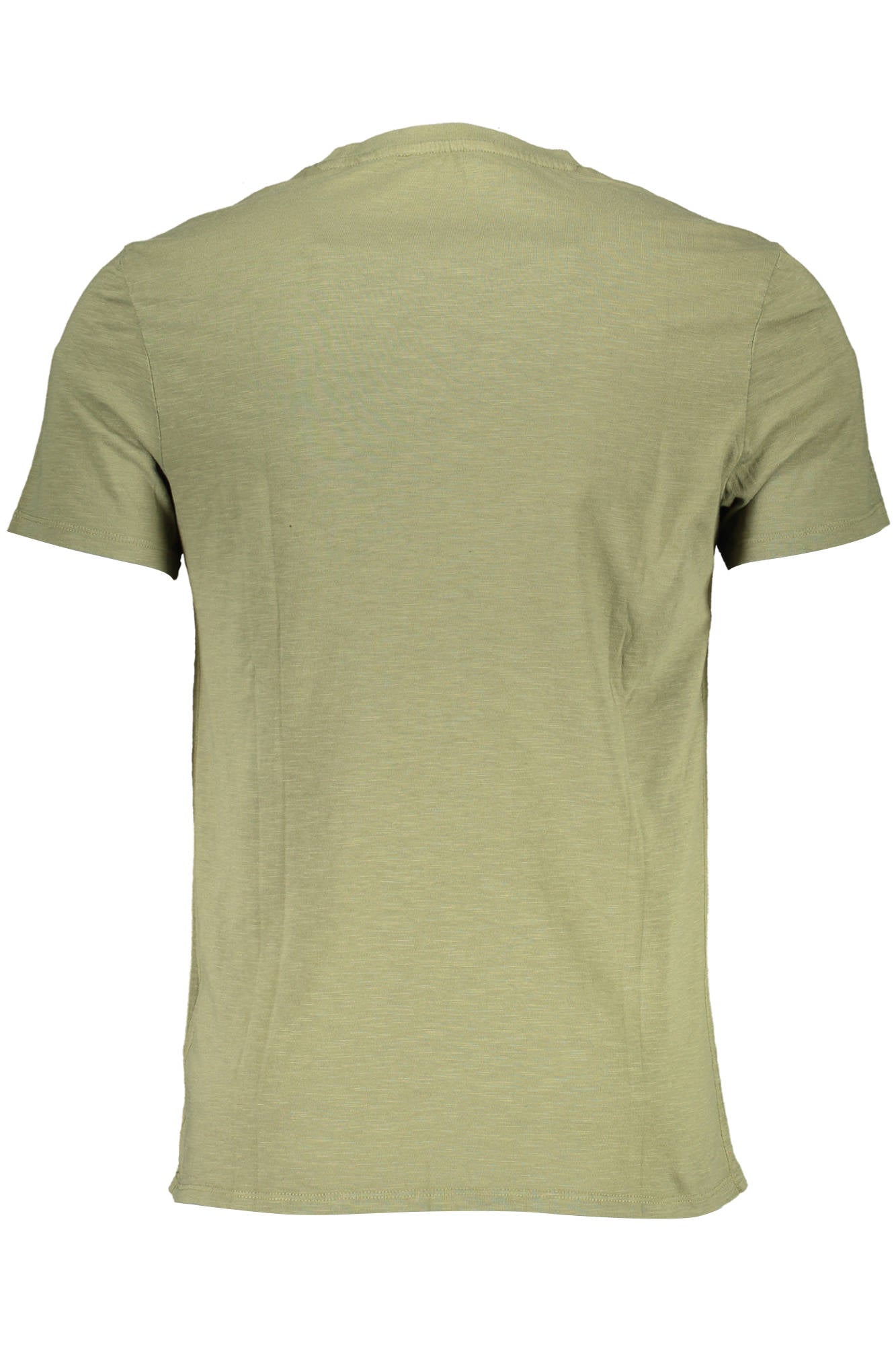 M1GI97K6XN1_VERDE_G8DA – Herren T-Shirt Grün aus Bio-Baumwolle mit Logo-Stickerei – Größe: S, XL, M, L – Farbe: Verde