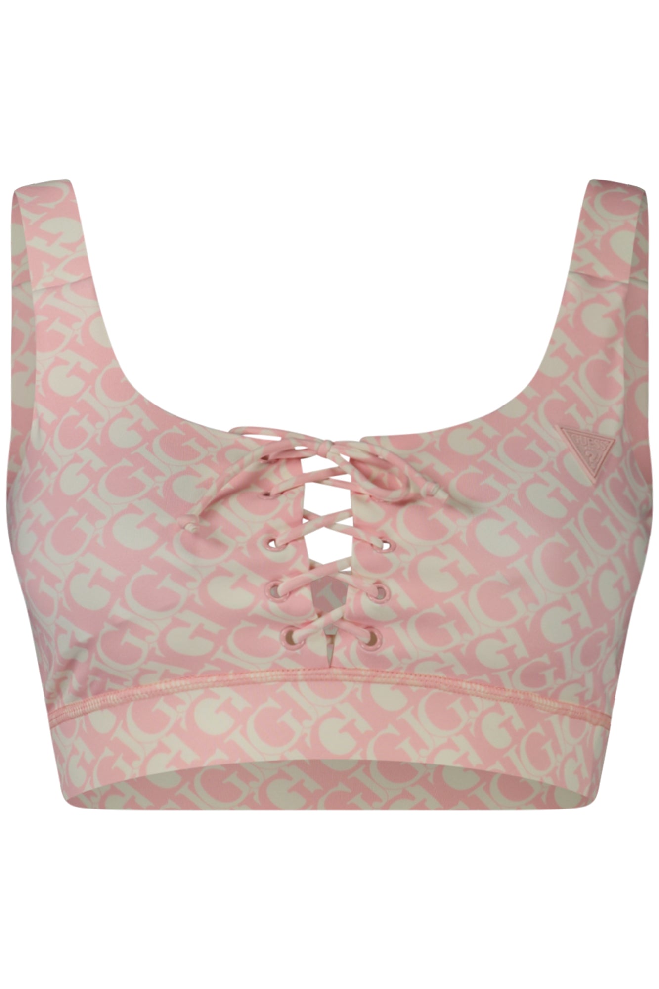 V4RP11MC03W_RSP69U – Rosa Damen Top mit breiten Trägern und herausnehmbaren Cups – Größe: XS, S – Farbe: Rosa