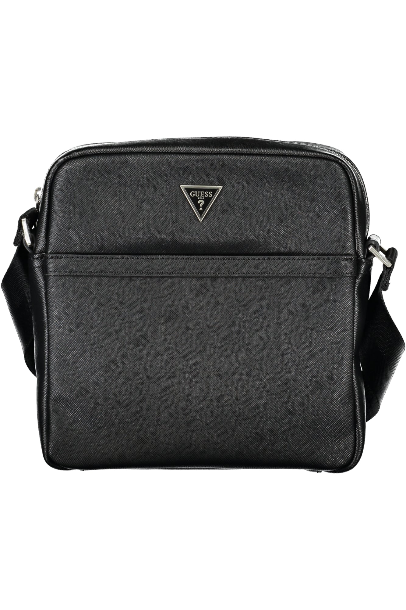 HMECSAP3158_NEBLA – Schwarze Herren Umhängetasche - Verstellbar mit vielen Fächern – Größe: UNI – Farbe: Nero