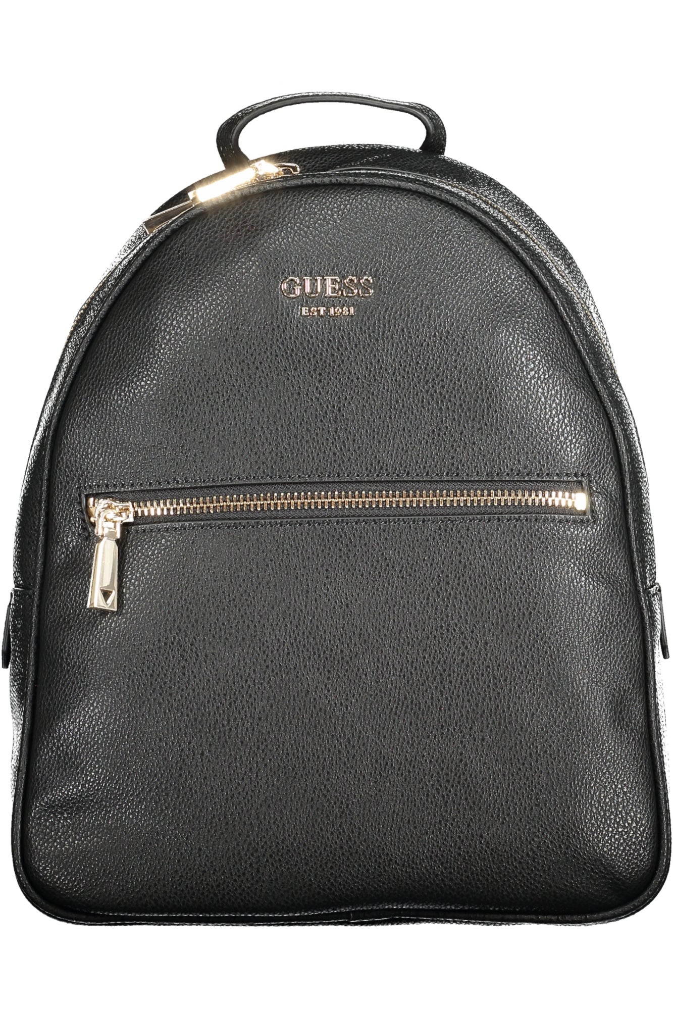 VG699532_873C273_NEROBLACK – Eleganter Damen Rucksack Schwarz - Verstellbar mit Außentasche – Größe: UNI – Farbe: Nero