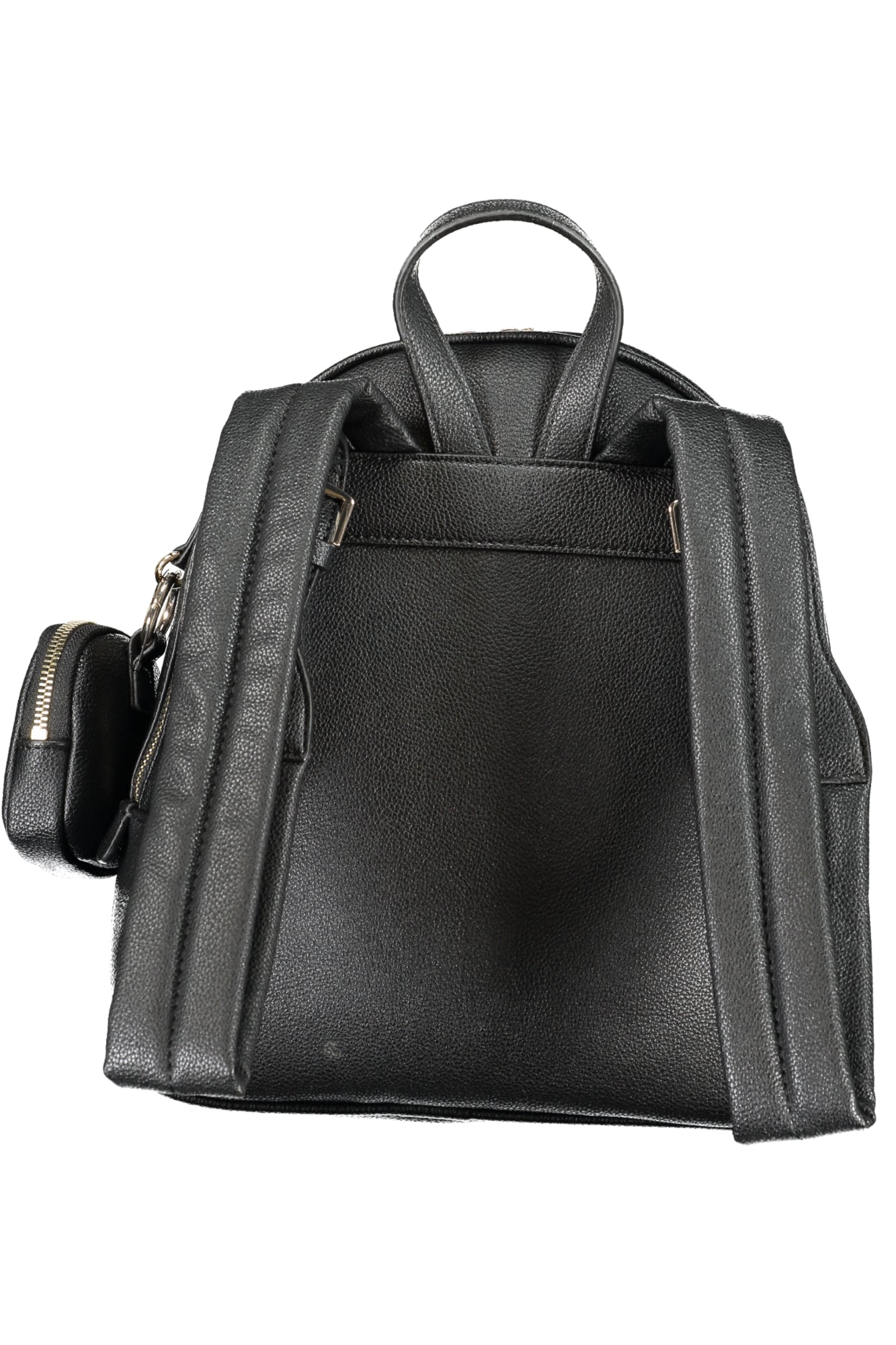 BG900632_NEBLACK – Eleganter Damenrucksack Schwarz mit Abnehmbarer Geldbörse – Power Play – Größe: Standard