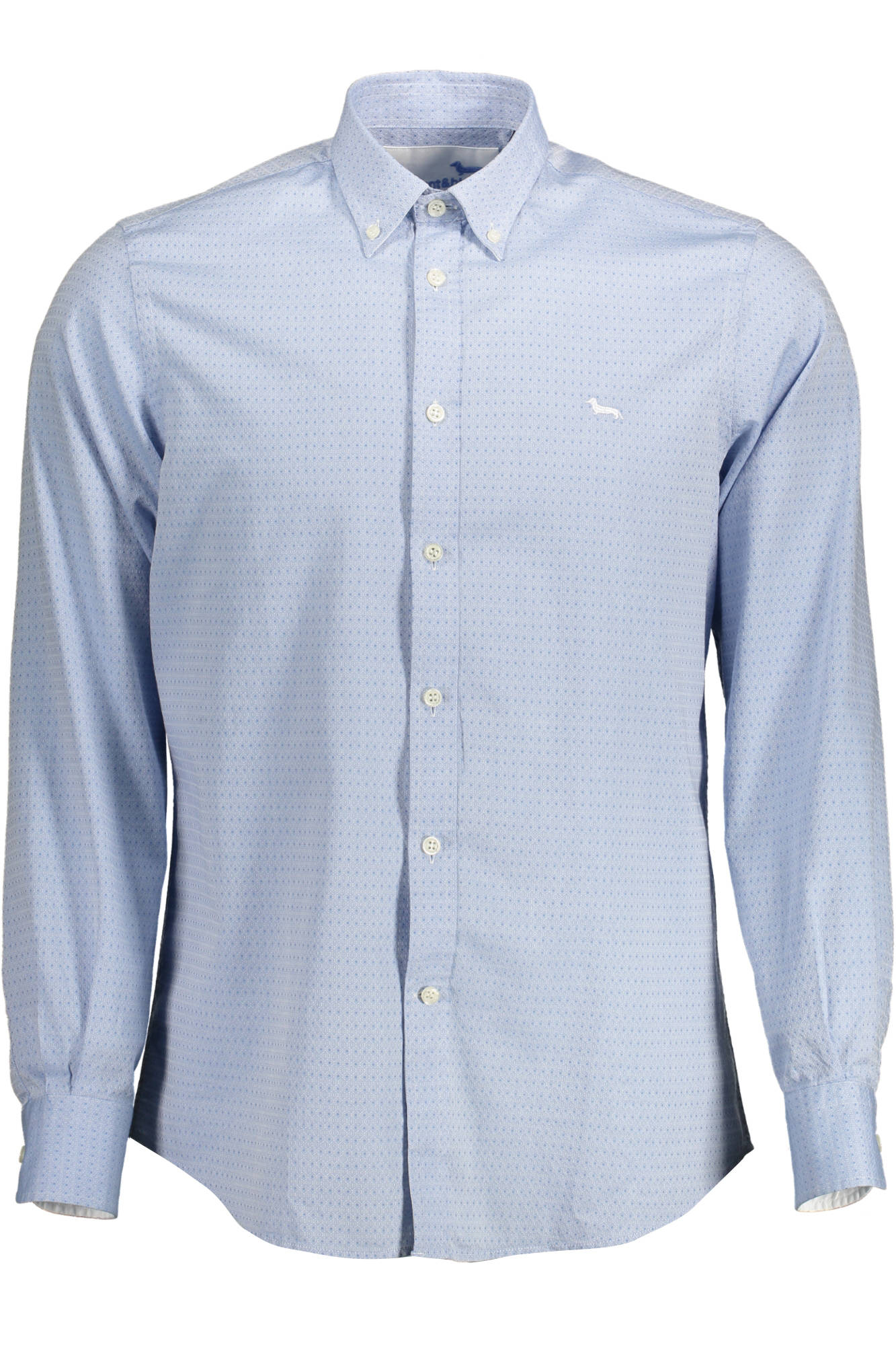 CRI026012066_AZZURRO_810 – Herrenhemd in Hellblau – Regular Fit mit Kontrastdetails und Button-Down – Größe: XL, 2XL, S, M, L, 3XL – Farbe: Azzurro