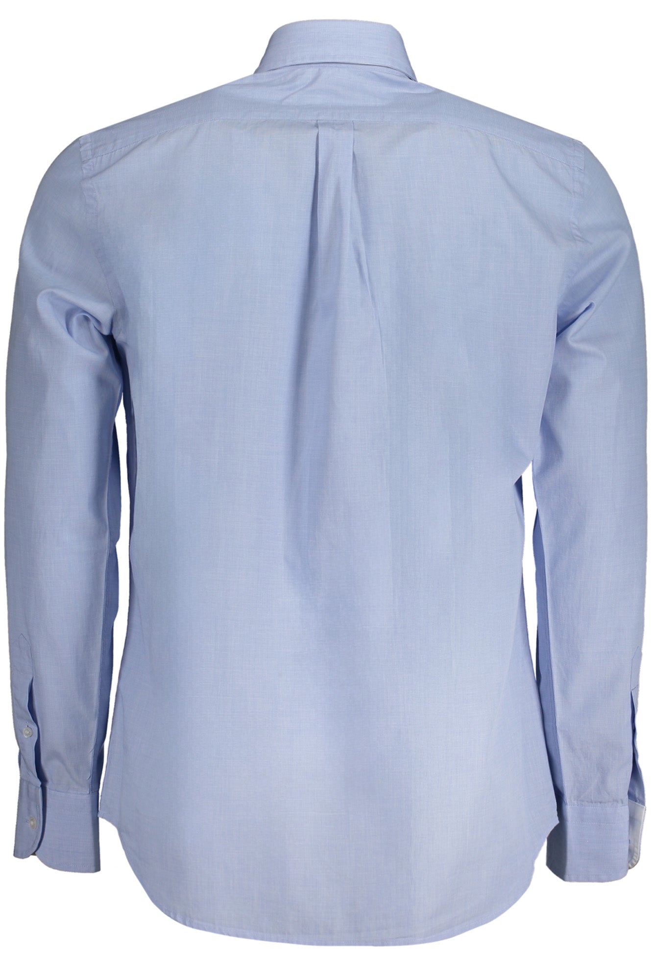 CRM011012978_AZ810 – Herren Langarmhemd Hellblau: Elegantes Design mit Kontrastdetails – Größe: S, M, L, XL, 2XL – Farbe: Azzurro