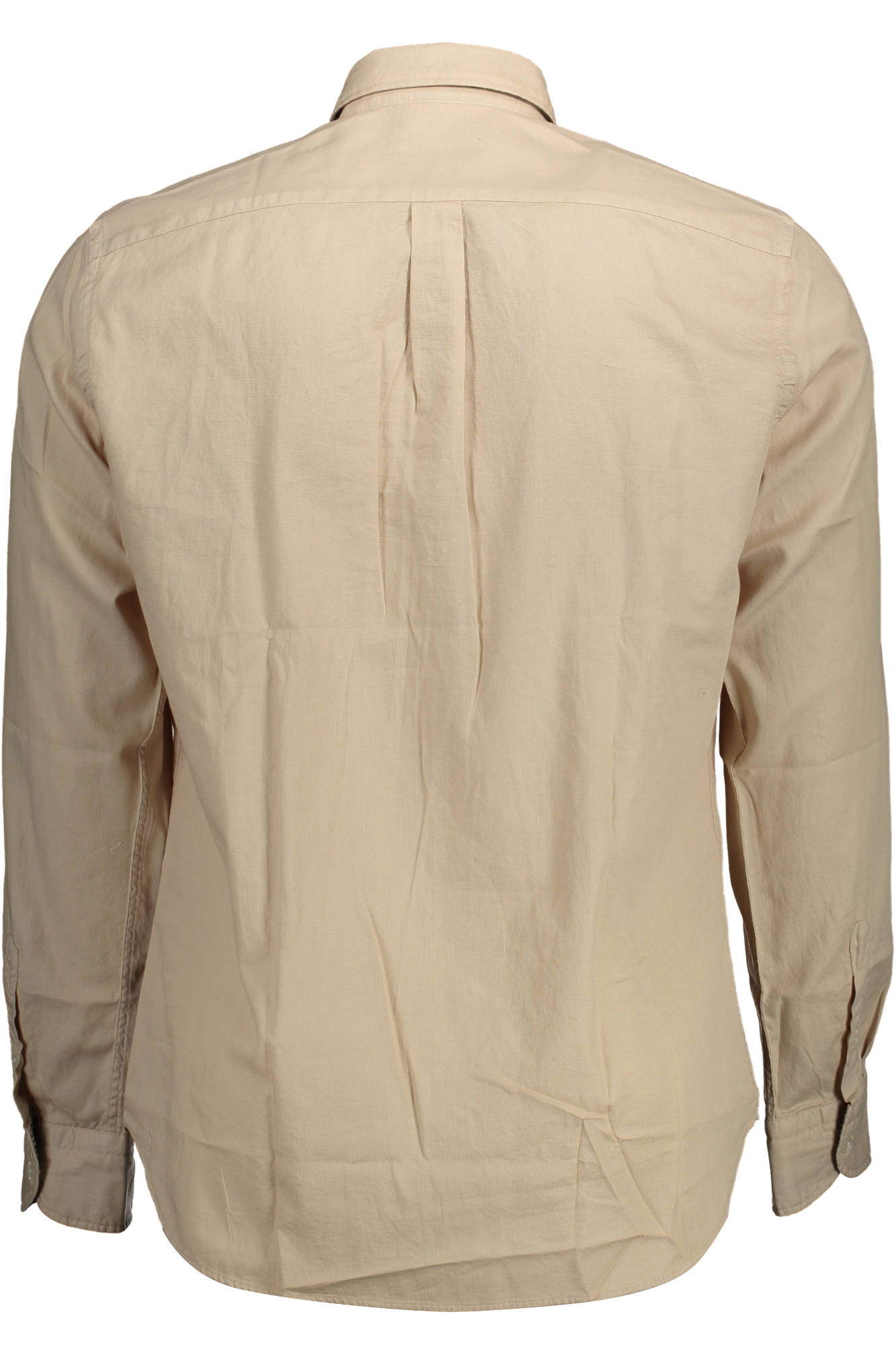 CRH011-011948_BEIGE_218 – Elegantes Beige Herren Langarmshirt - Regular Fit mit Stil – Größe: XL, 2XL – Farbe: Beige