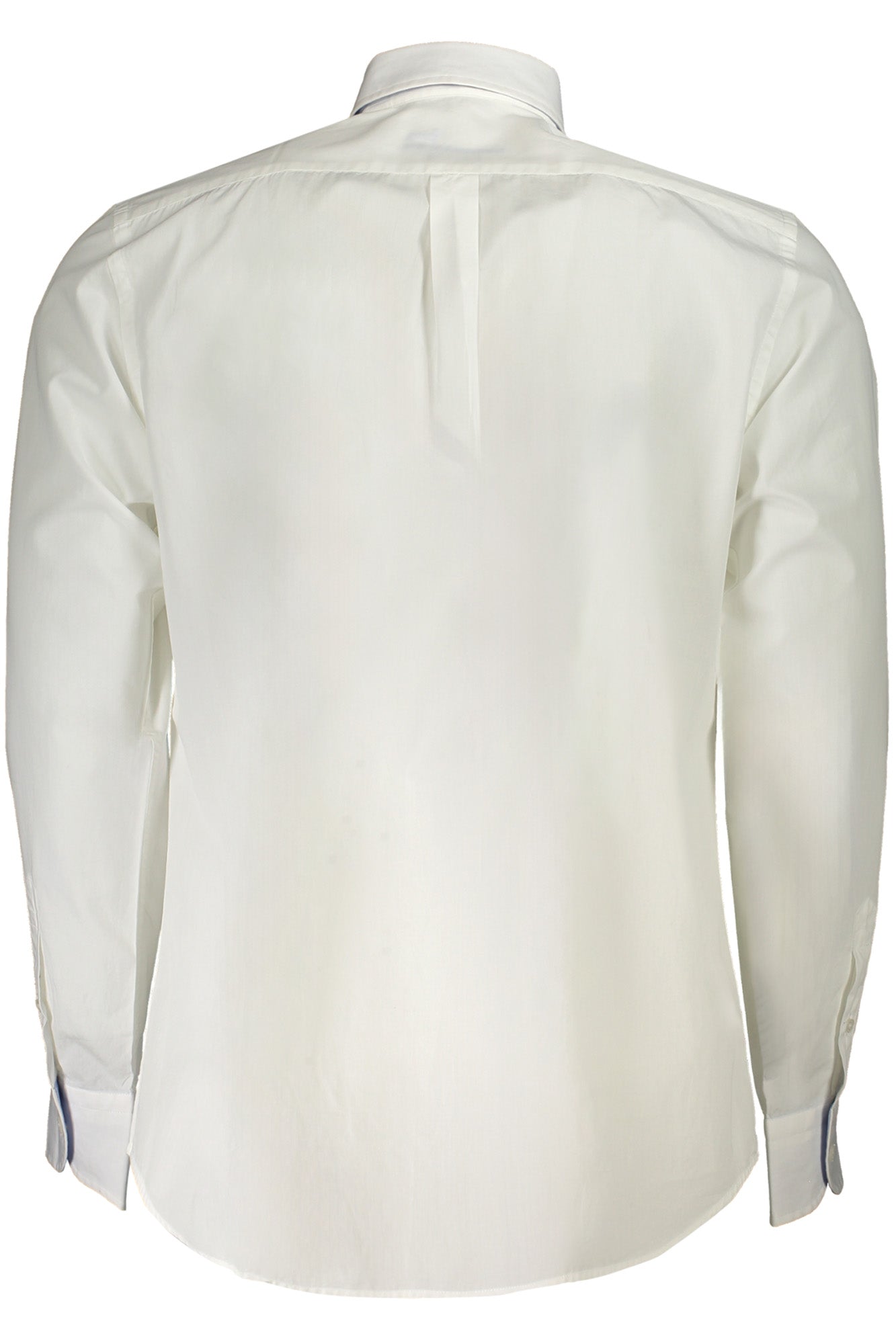 CRM011012978_BI100 – Elegantes Herrenhemd Weiß Regular-Fit mit Button-Down- und Details – Größe: S, M, L, XL, 2XL – Farbe: Bianco