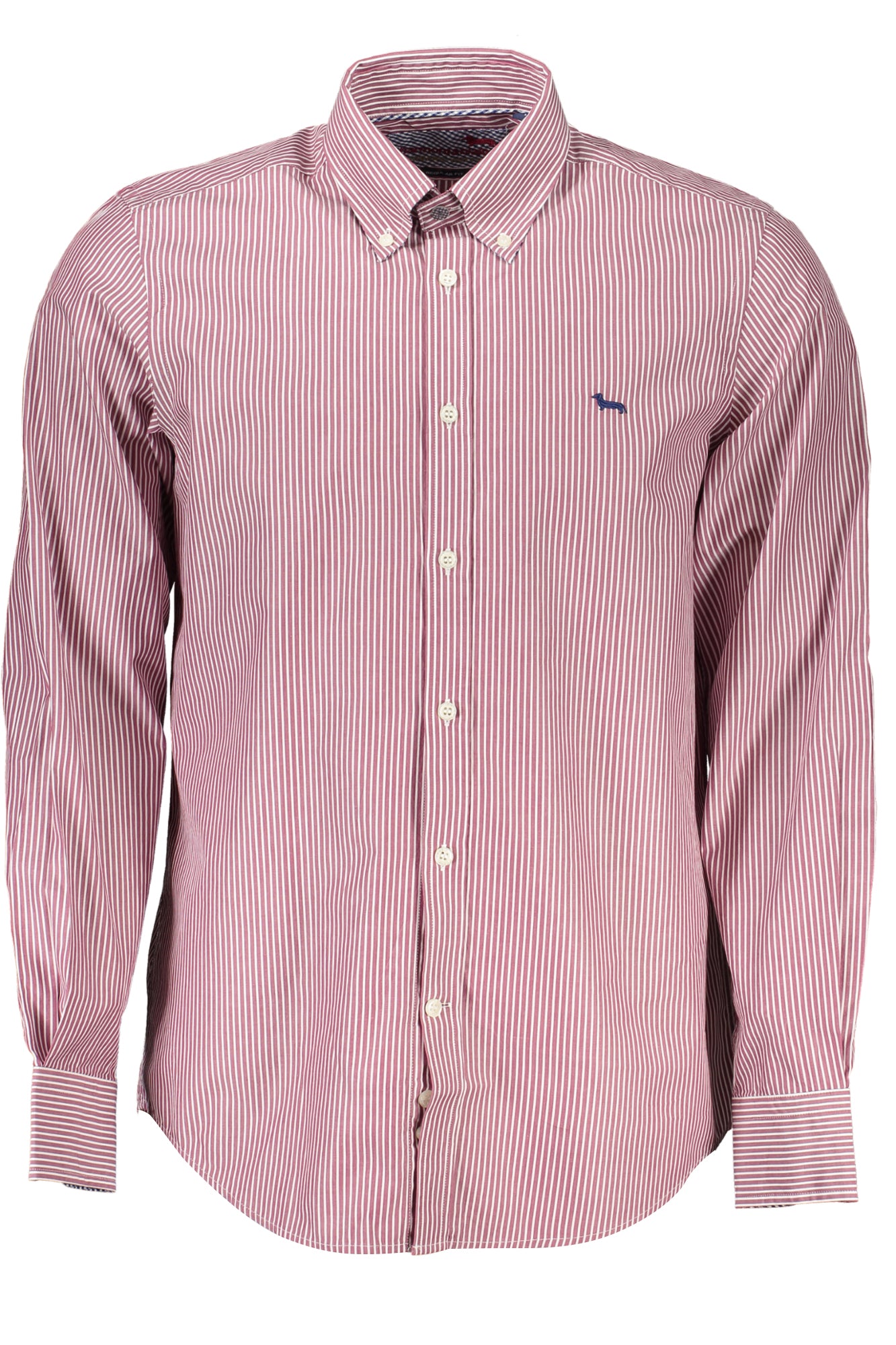 CNK012011468_RO502 – Elegantes Herrenhemd in Rot: Schmaler Schnitt, Bio-Baumwolle, Stilvoll – Größe: 2XL – Farbe: Rosso