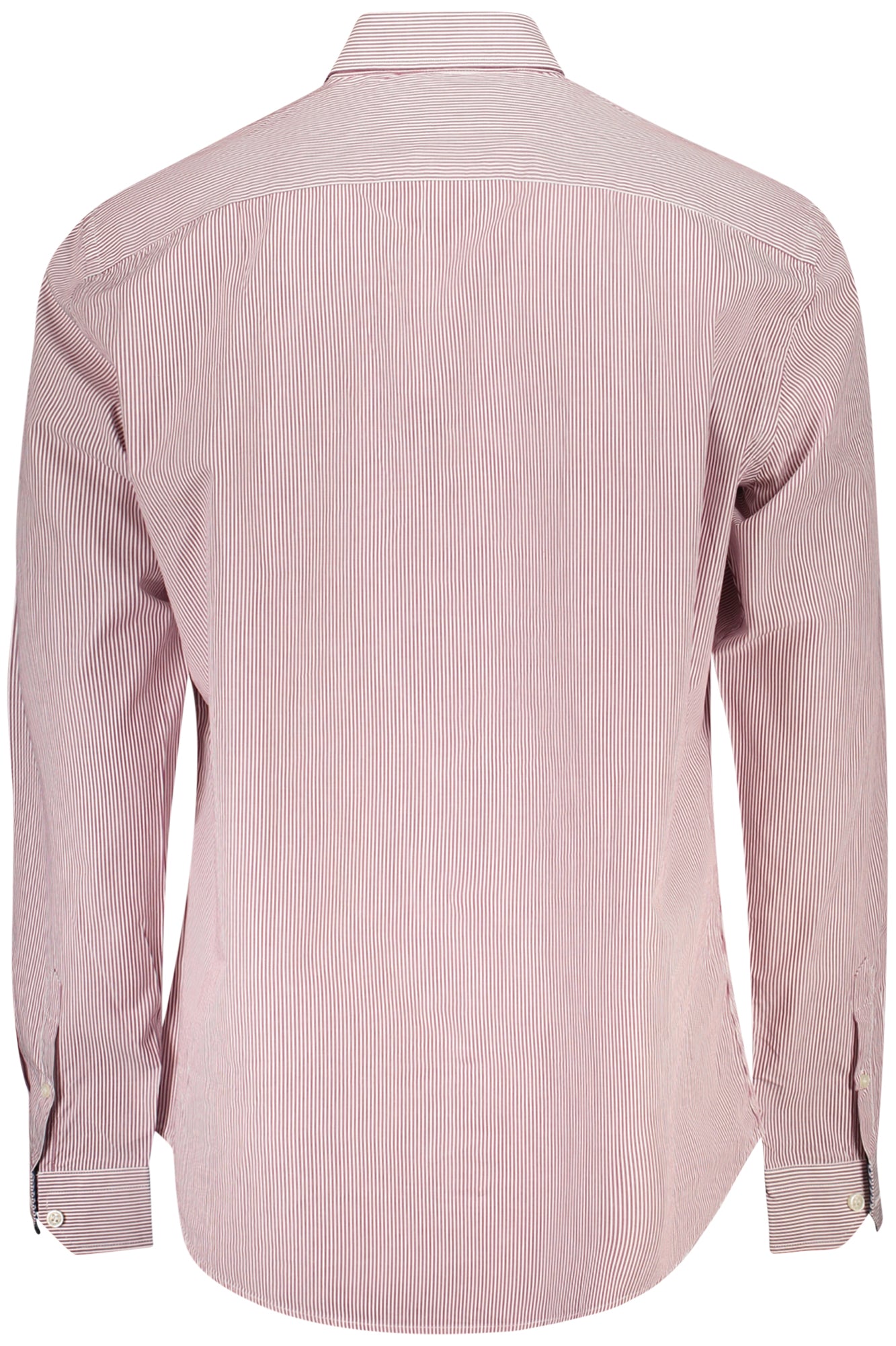 CND680006912_92CE483_ROSSO523 – Elegantes Slim Fit Herrenhemd in Rot mit Button-Down-Kragen – Größe: 2XL – Farbe: Rosso