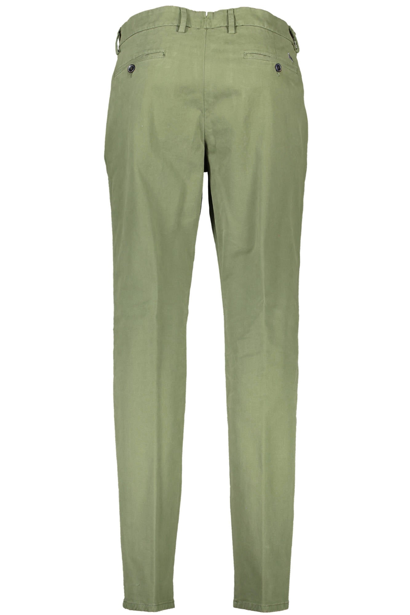 WNI300053022_VERDE_630 – Elegante Grüne Herrenhose mit Schmaler Passform und Stickerei – Größe: 46, 48, 50, 52, 54, 56 – Farbe: Verde