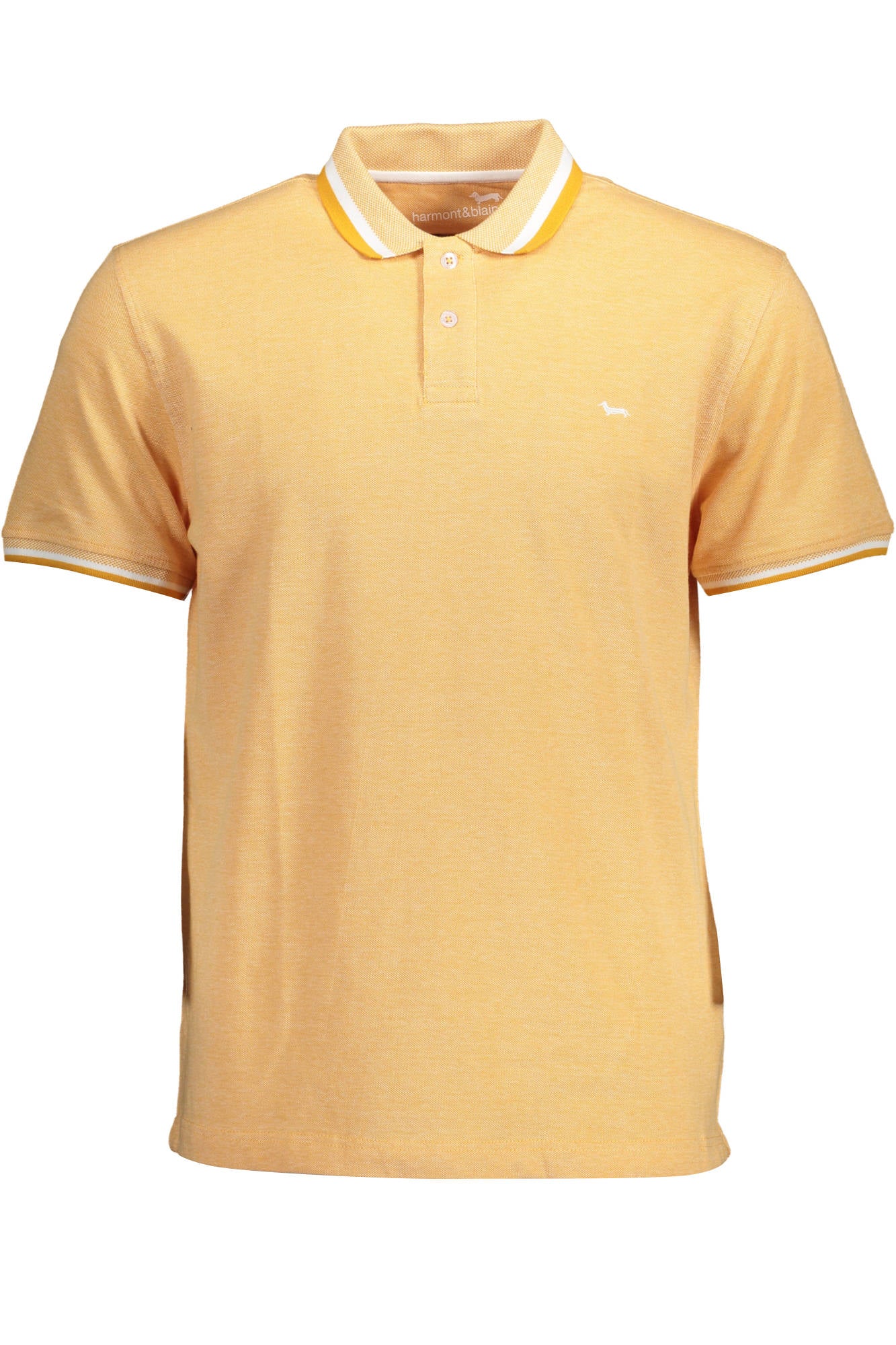 LRH297021149_ARANCIO_315 – Herren Poloshirt Orange, Regular Fit, Kontrastdetails, Kurzarm – Größe: XL, 2XL, 3XL – Farbe: Arancione