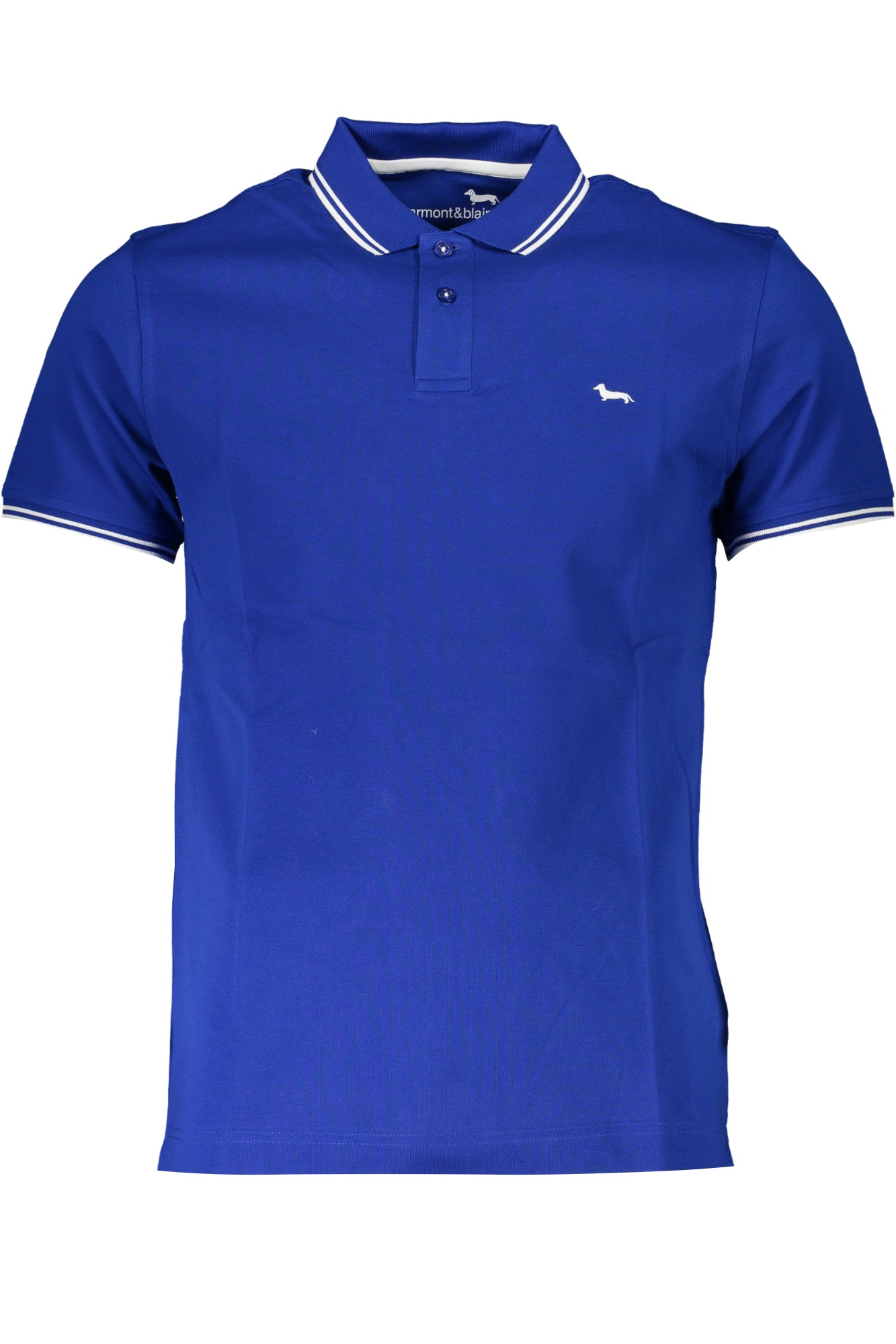 LNL010021148_BL854 – Elegantes Herren-Poloshirt in Blau mit kontrastierenden Details – Größe: S, M, L, XL, 2XL, 3XL – Farbe: Blu