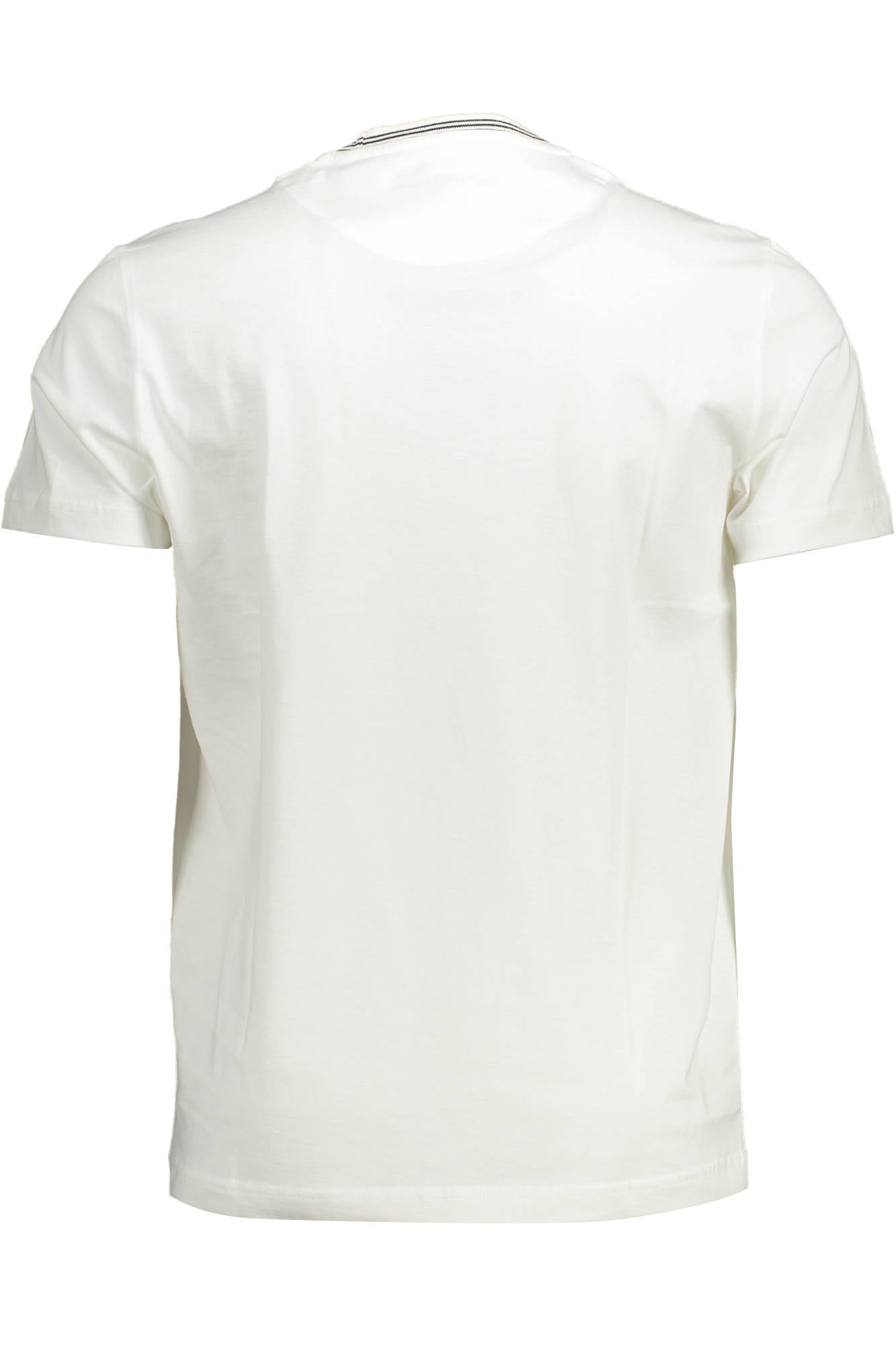 IRH150-021152_BIANCO_106 – Weißes Herren T-Shirt Regular Fit mit Tasche & Kontrasten – Größe: L, XL, 2XL – Farbe: Bianco