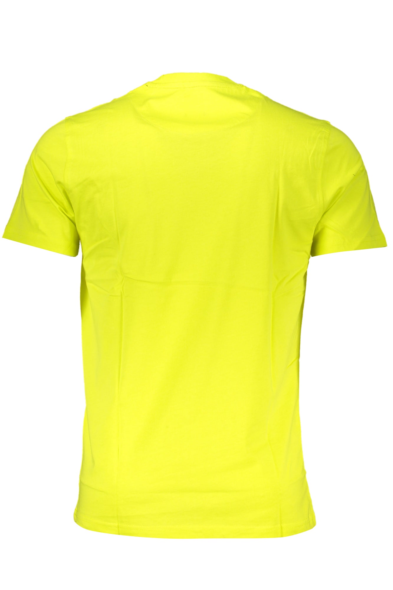 INK001021223_GI641 – Herren Slim Fit Gelbes T-Shirt mit Stickerei & Logo – Kurzarm, Rundhals – Größe: L, XL, 2XL, 3XL – Farbe: Giallo