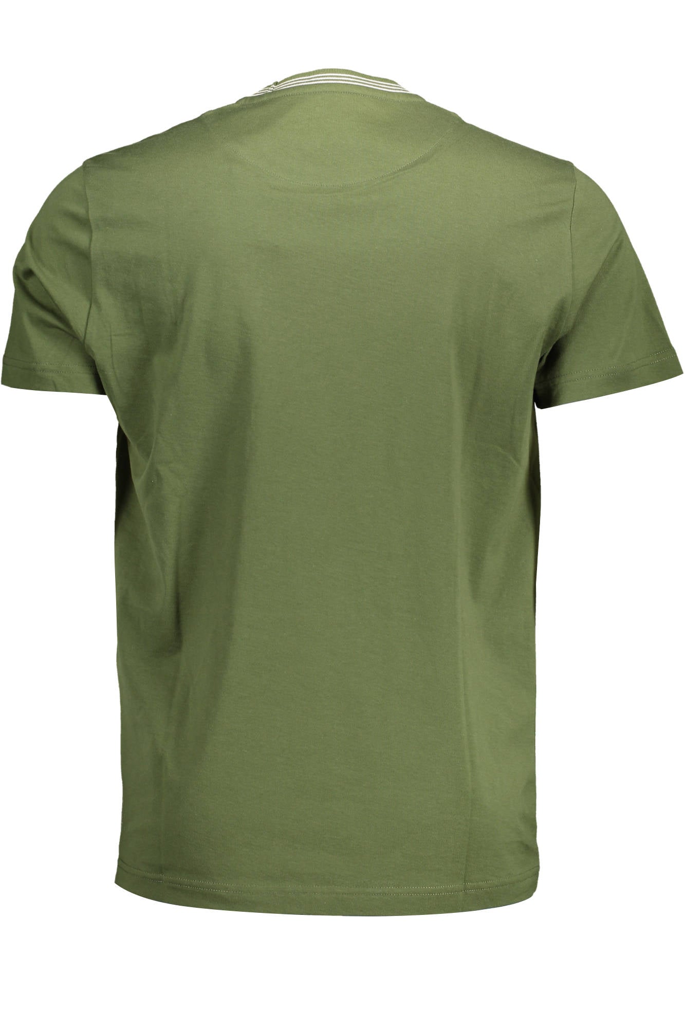 IRH150-021152_VERDE_629 – Stilvolles grünes Herren T-Shirt mit Brusttasche und Logo-Akzent – Größe: M, L, XL, 2XL, 3XL – Farbe: Verde