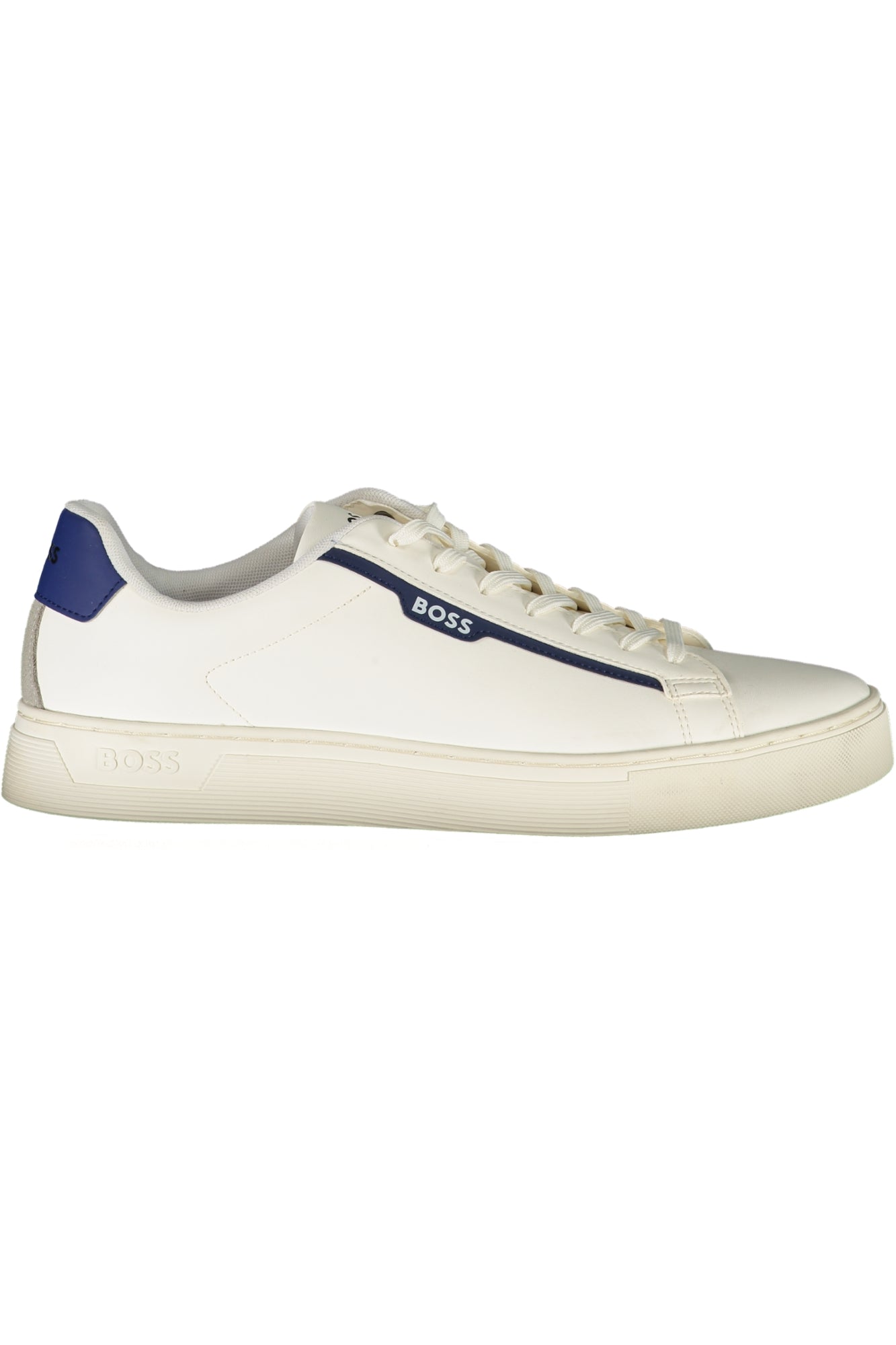 50502869_BI140 – Eleganter Herren-Sportschuh in Weiß mit Kontrastdetails und Schnürung – Größe: 39, 40 – Farbe: Bianco