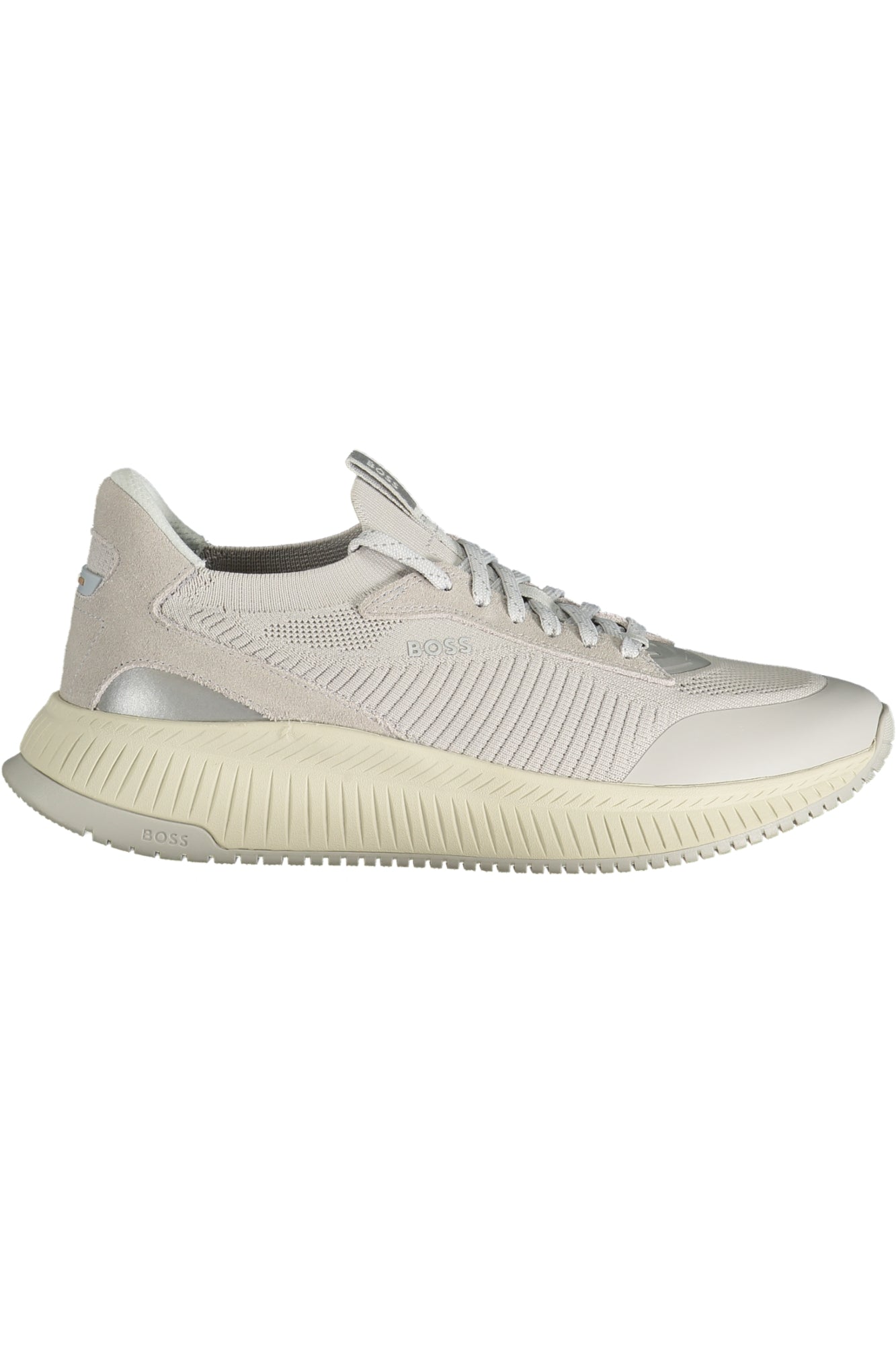 50523113_GR050 – Eleganter Herren-Sportschuh in Grau mit Schnürsenkeln und Details – Größe: 39, 40, 41, 42, 43, 44, 45 – Farbe: Grigio