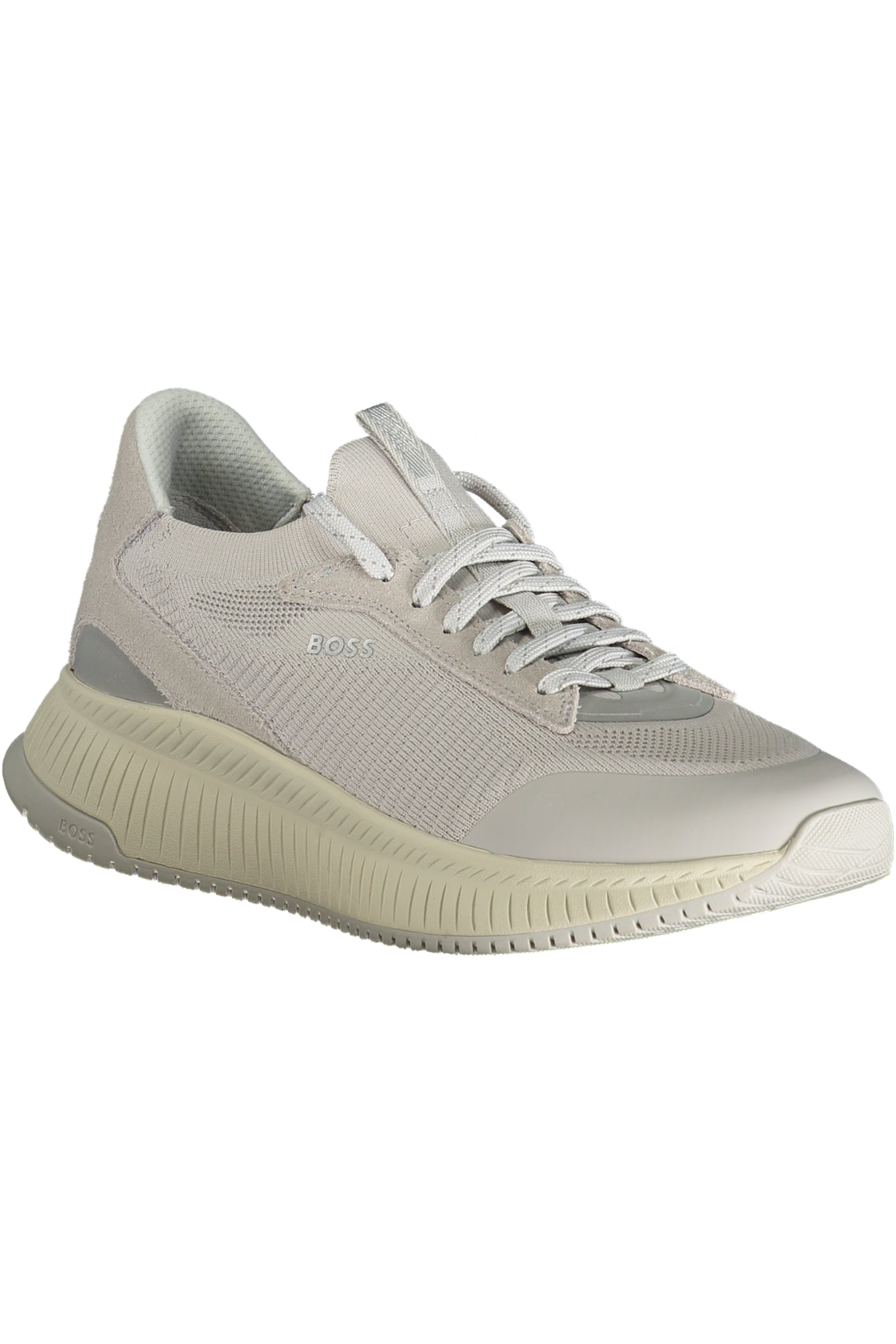 50523113_GR050 – Eleganter Herren-Sportschuh in Grau mit Schnürsenkeln und Details – Größe: 39, 40, 41, 42, 43, 44, 45 – Farbe: Grigio