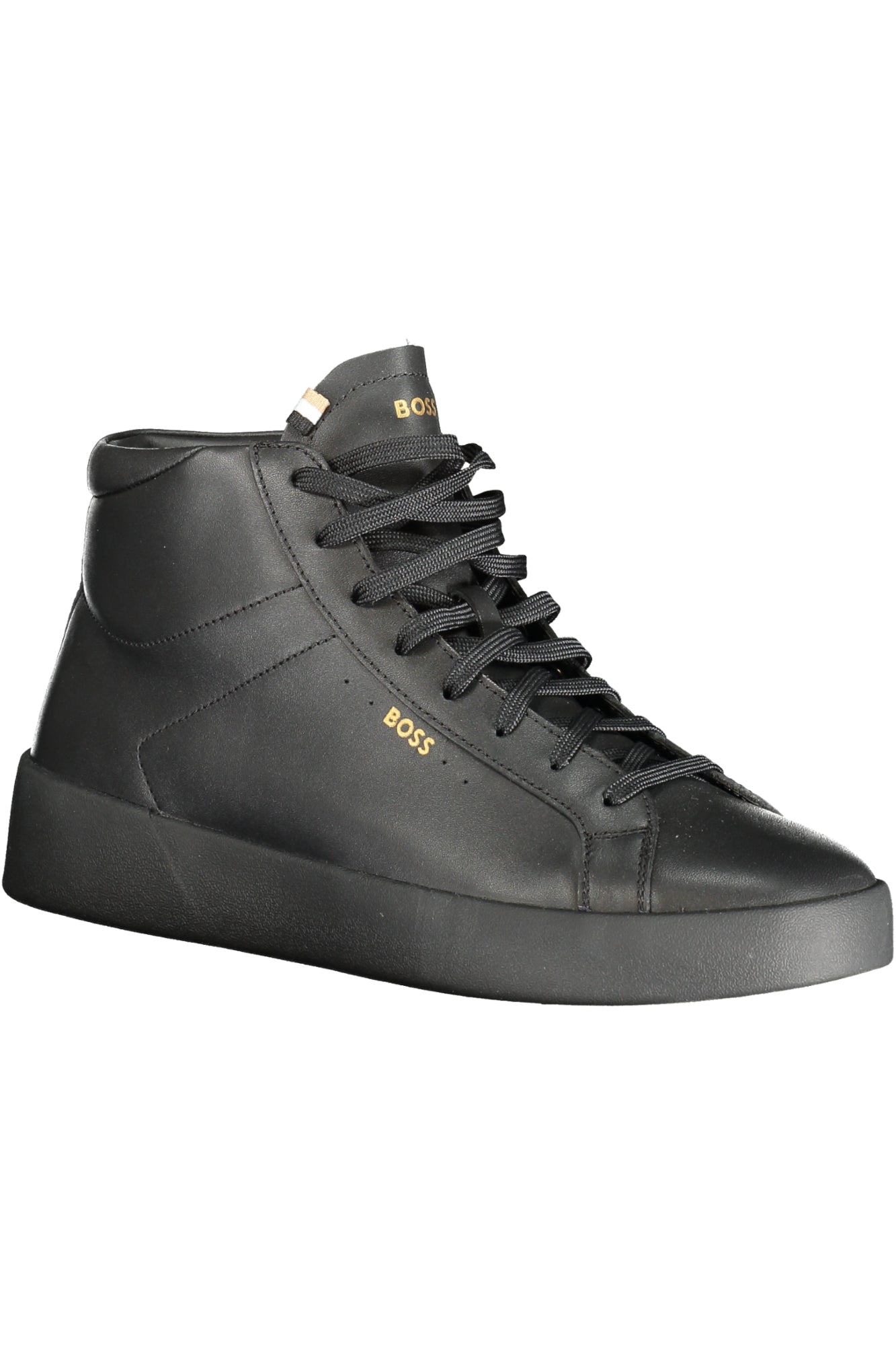 50522871_NE005 – Moderner Herren-Sportschuh mit hohen Schnürsenkeln - Schwarz – Größe: 40, 41, 42, 43, 44 – Farbe: Nero