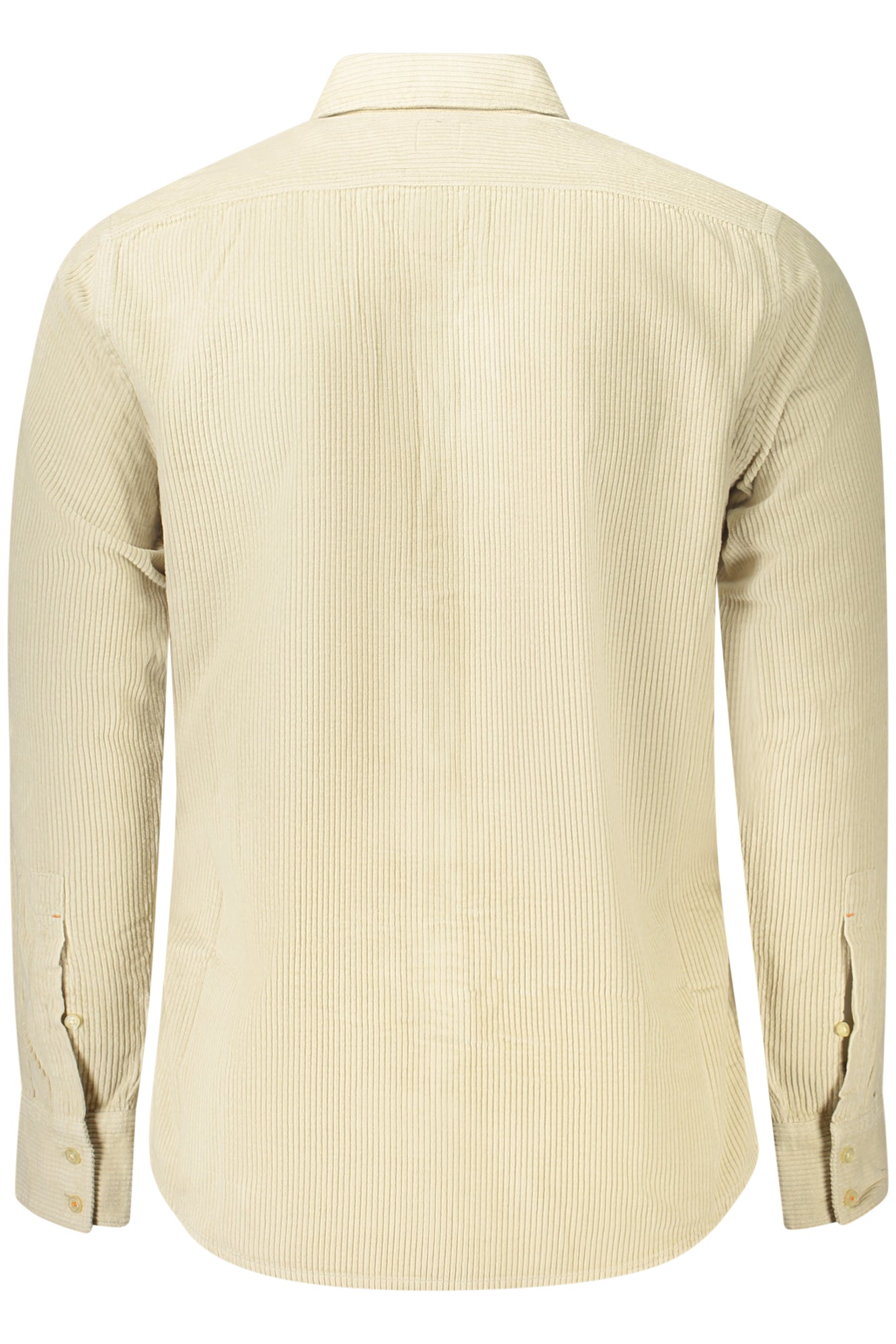 50524747RELEGANT6_BE271 – Beiges Herrenhemd Langarm, Regular Fit, Bio-Baumwolle, Italienischer Kragen – Größe: S, M, L, XL, 2XL – Farbe: Beige