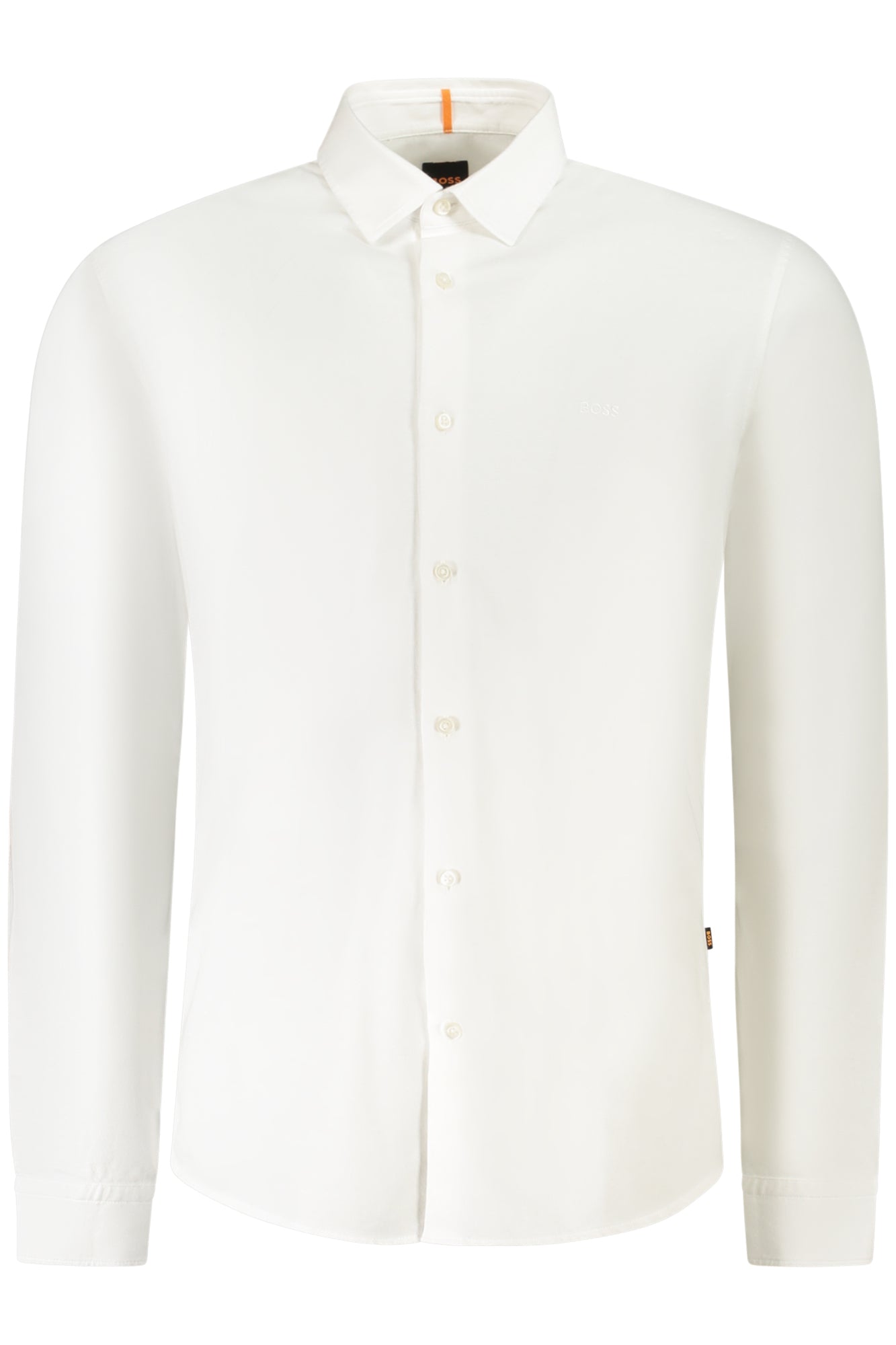 50519748MYSOFT2_BI100 – Elegantes Slim Fit Herrenhemd - Weiß, Langarm, Französischer Kragen – Größe: S, M, XL – Farbe: Bianco