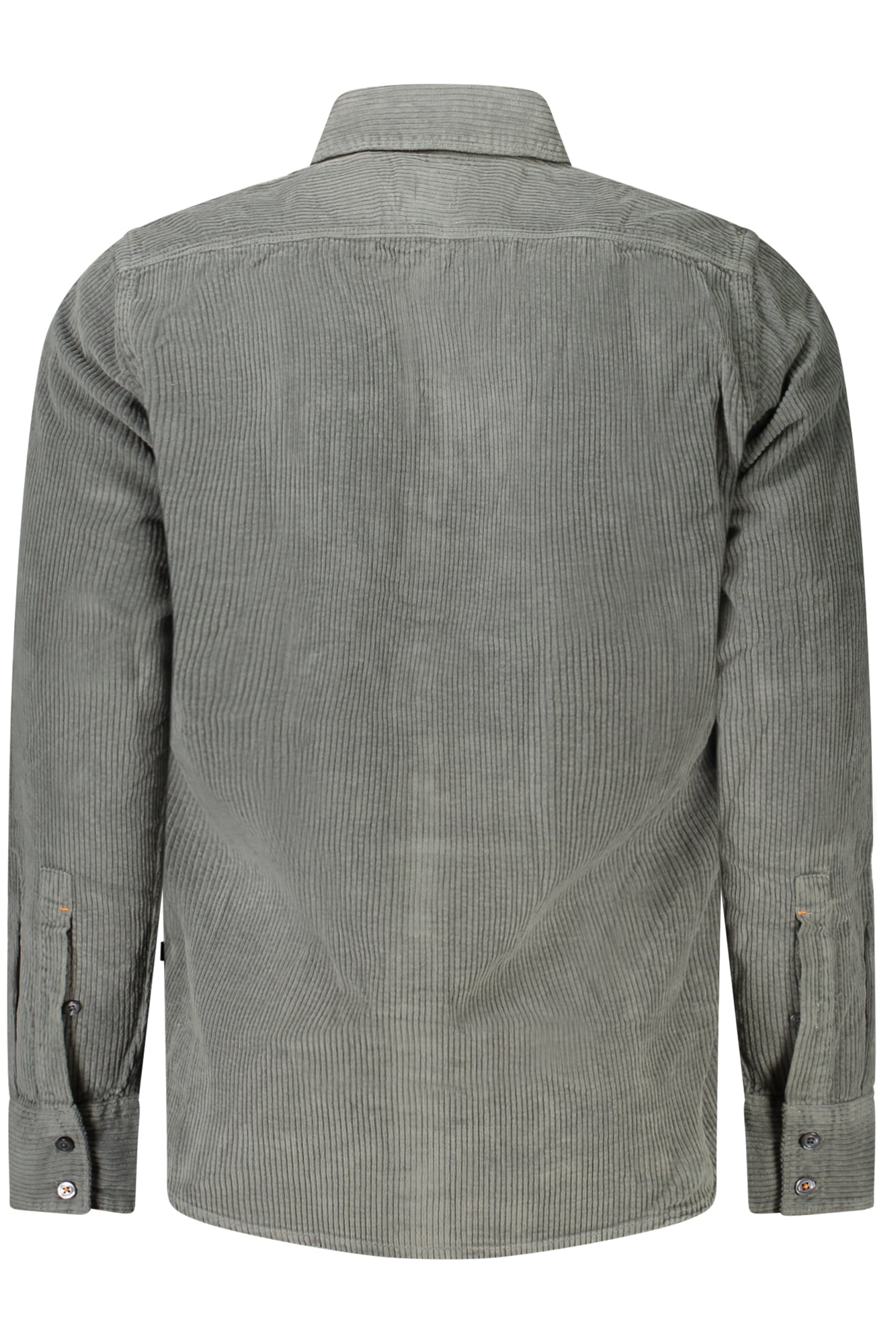 50524747RELEGANT6_VE076 – Grünes Herrenhemd aus Bio-Baumwolle mit italienischem Kragen – Größe: S, M, L, XL, 2XL – Farbe: Verde