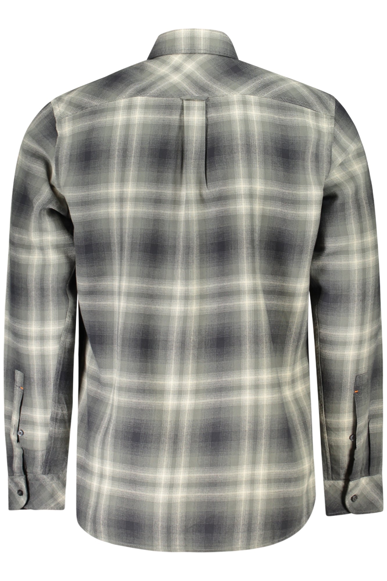 50524875RICKERT_VE076 – Grünes Herrenhemd: Nachhaltiges Design mit Button-Down-Kragen – Größe: XS, S, M, L, XL – Farbe: Verde