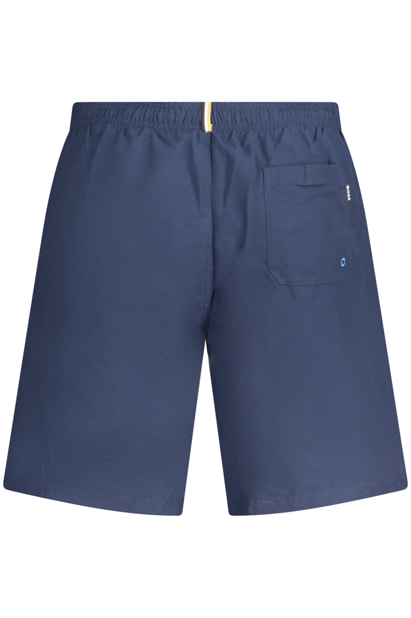 50509127ORCA_BL413 – Elegante blaue Herren-Badeboxer mit Taschen und elastischem Bund – Größe: S, M, L, XL, 2XL – Farbe: Blu