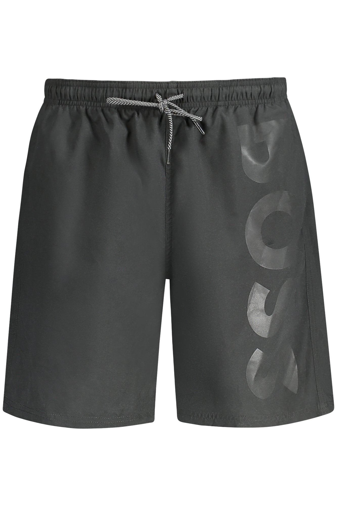 50509127ORCA_NE007 – Elegante Herren Badeboxer in Schwarz mit Kontrasten und Taschen – Größe: S, M, L, XL – Farbe: Nero