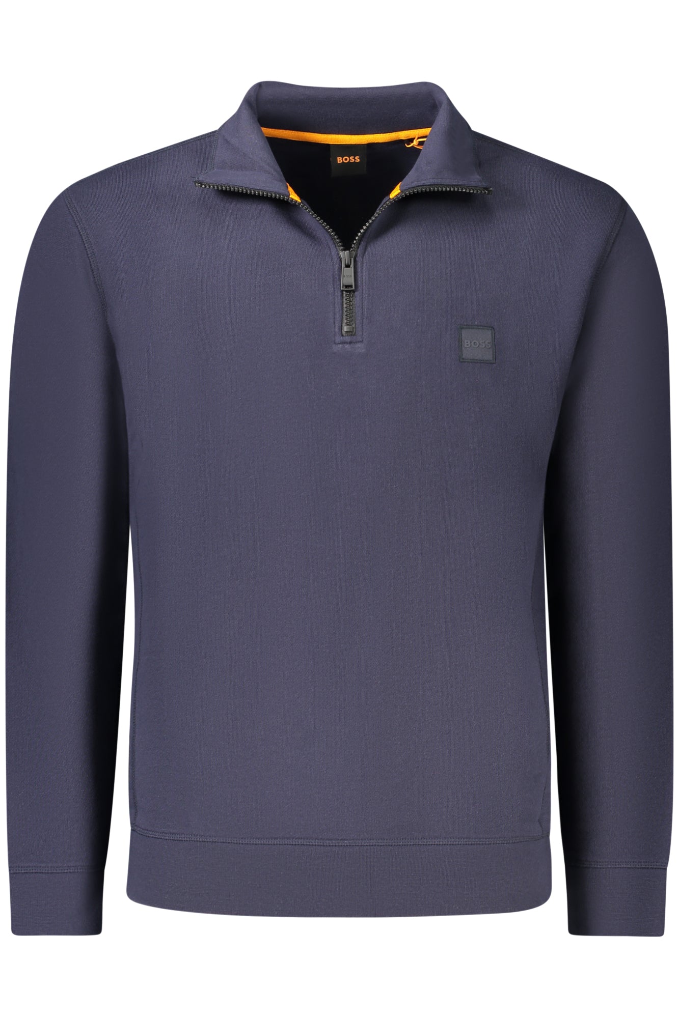 50468926ZETRUST_BL404 – Nachhaltiges Herren Sweatshirt Blau mit Halber Reißverschluss – Größe: S, M, L, XL, 2XL – Farbe: Blu