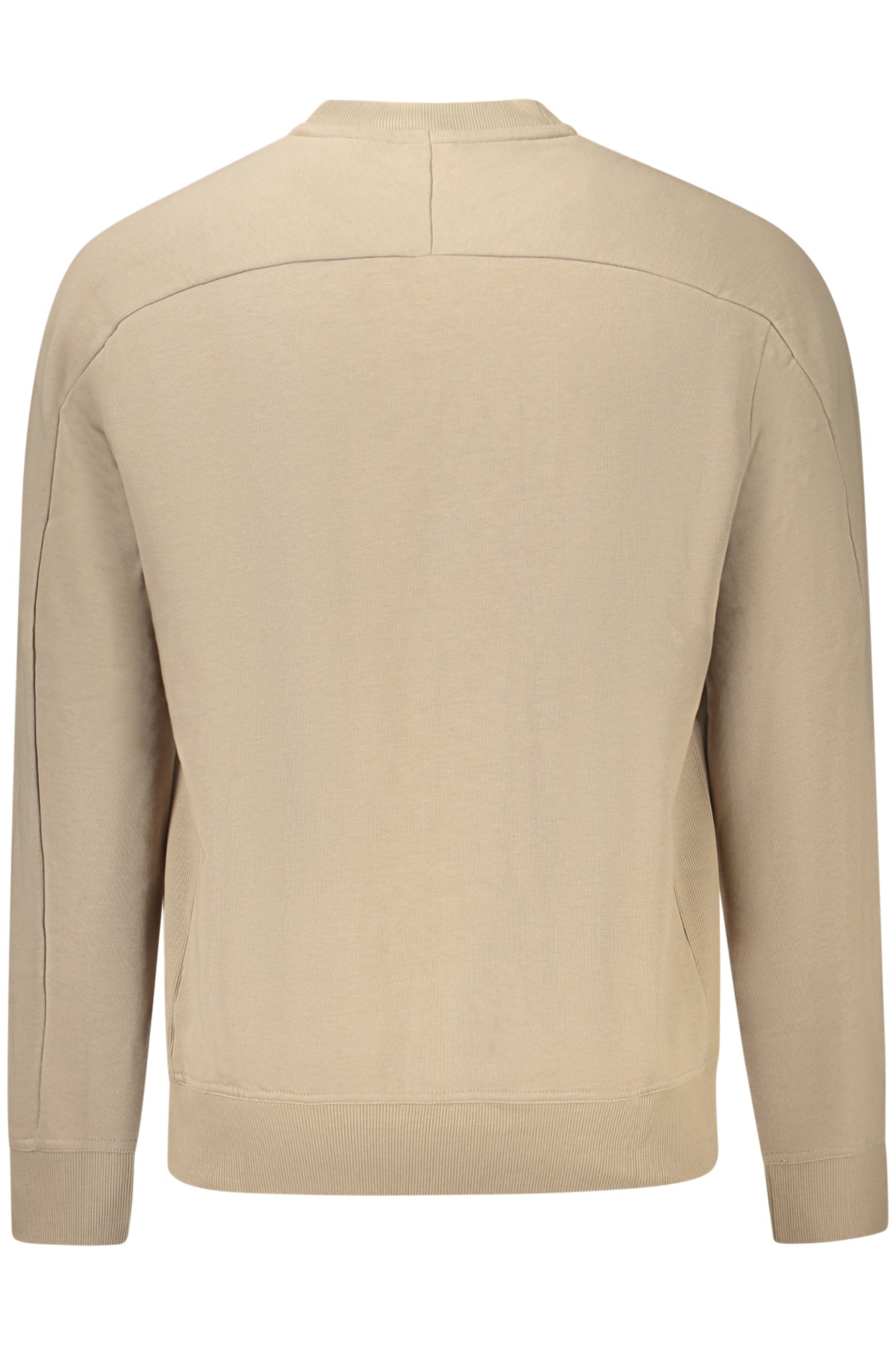 50522481WEPOCKETCARGO_BE246 – Herrenpullover Beige: Rundhalsausschnitt & Bio-Baumwolle mit Stil – Größe: S, M, L, XL, 2XL – Farbe: Beige