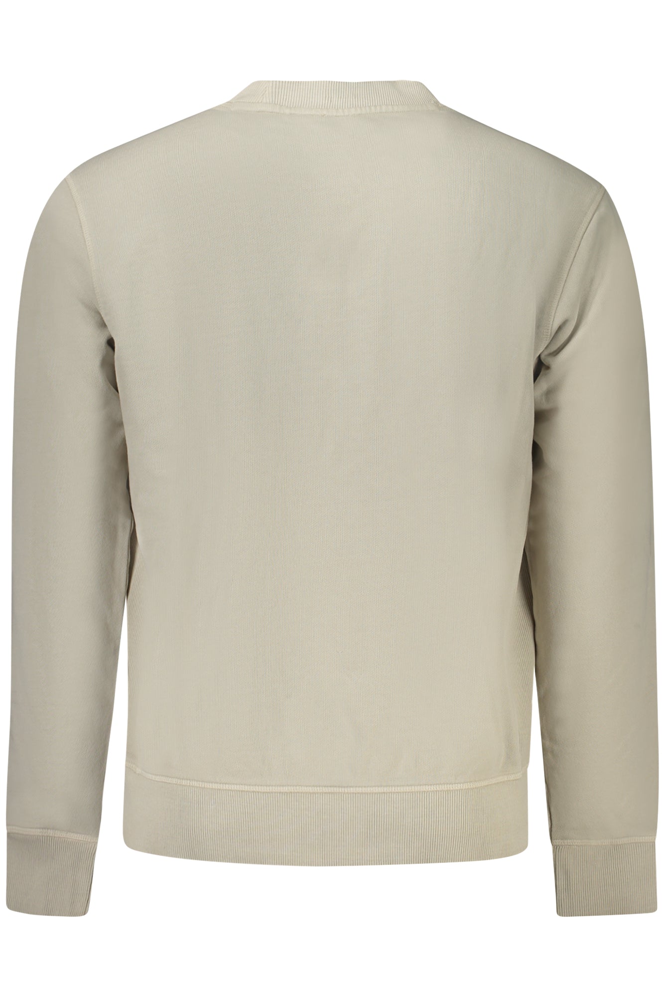 50472271WEFADE_BE271 – Bequemer beiger Herrenpullover mit Rundhals und aufgerauter Innenseite – Größe: S, XL, 2XL – Farbe: Beige