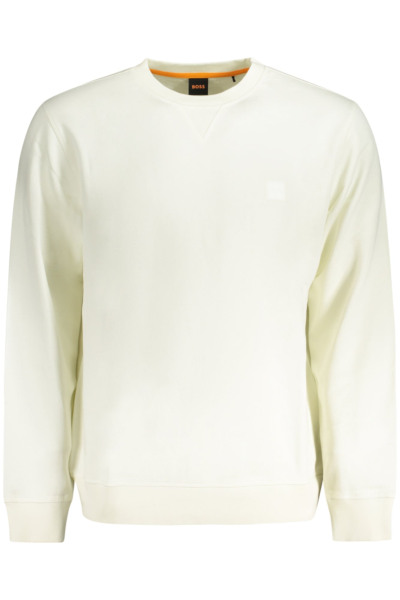 50509323WESTART_BI106 – Stilvolles Herren Sweatshirt in Weiß - Langarm, Rundhals, Bestickt – Größe: XS – Farbe: Bianco