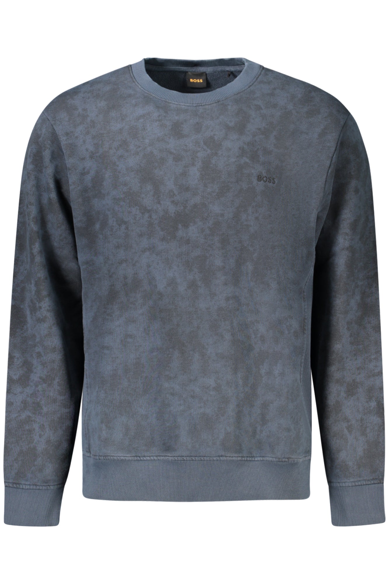 50519168WECAMOOVER_BL464 – Elegantes Herren-Sweatshirt in Blau mit Stickerei und Kontrastdetails – Größe: S, M, L, XL, 2XL – Farbe: Blu