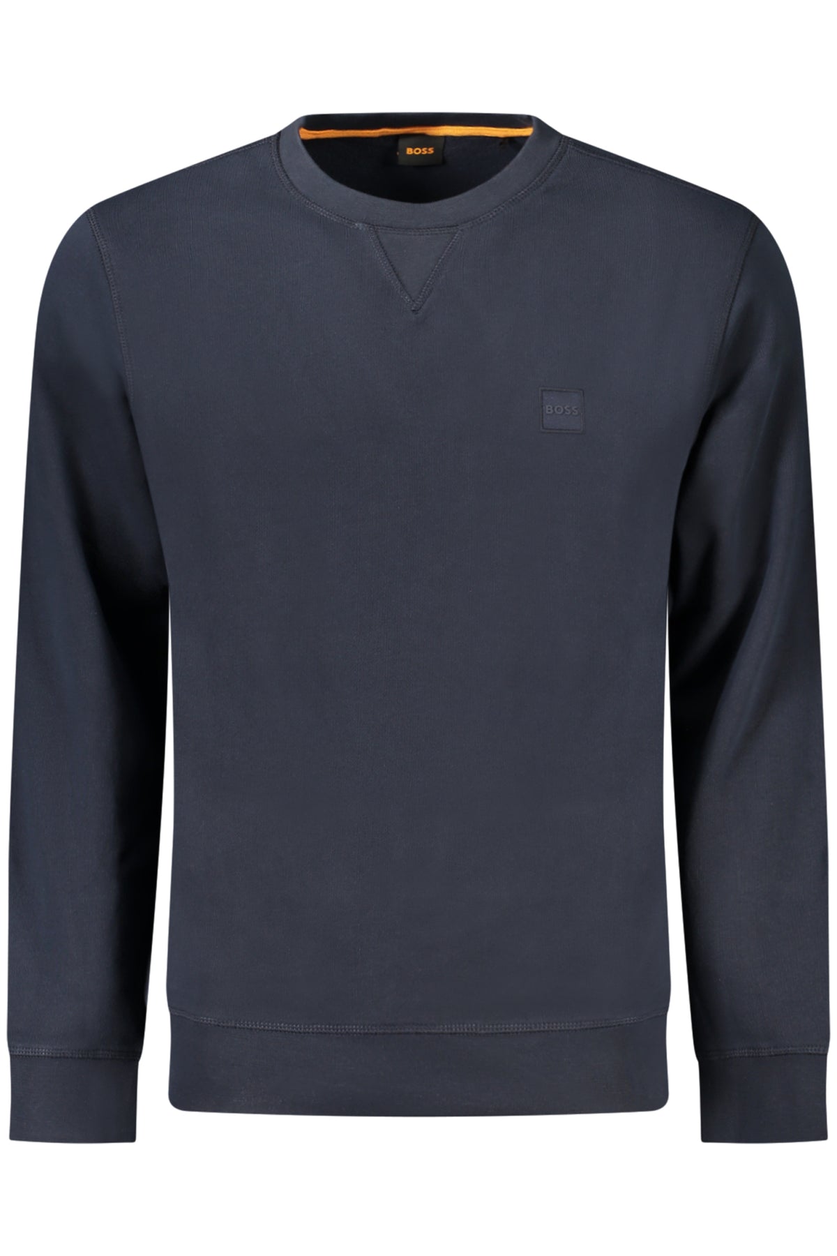 50509323WESTART_BL404 – Blaues Herren-Sweatshirt ohne Reißverschluss mit Stickerei und Logo – Größe: 2XL, M, L, XL, 3XL, S – Farbe: Blu